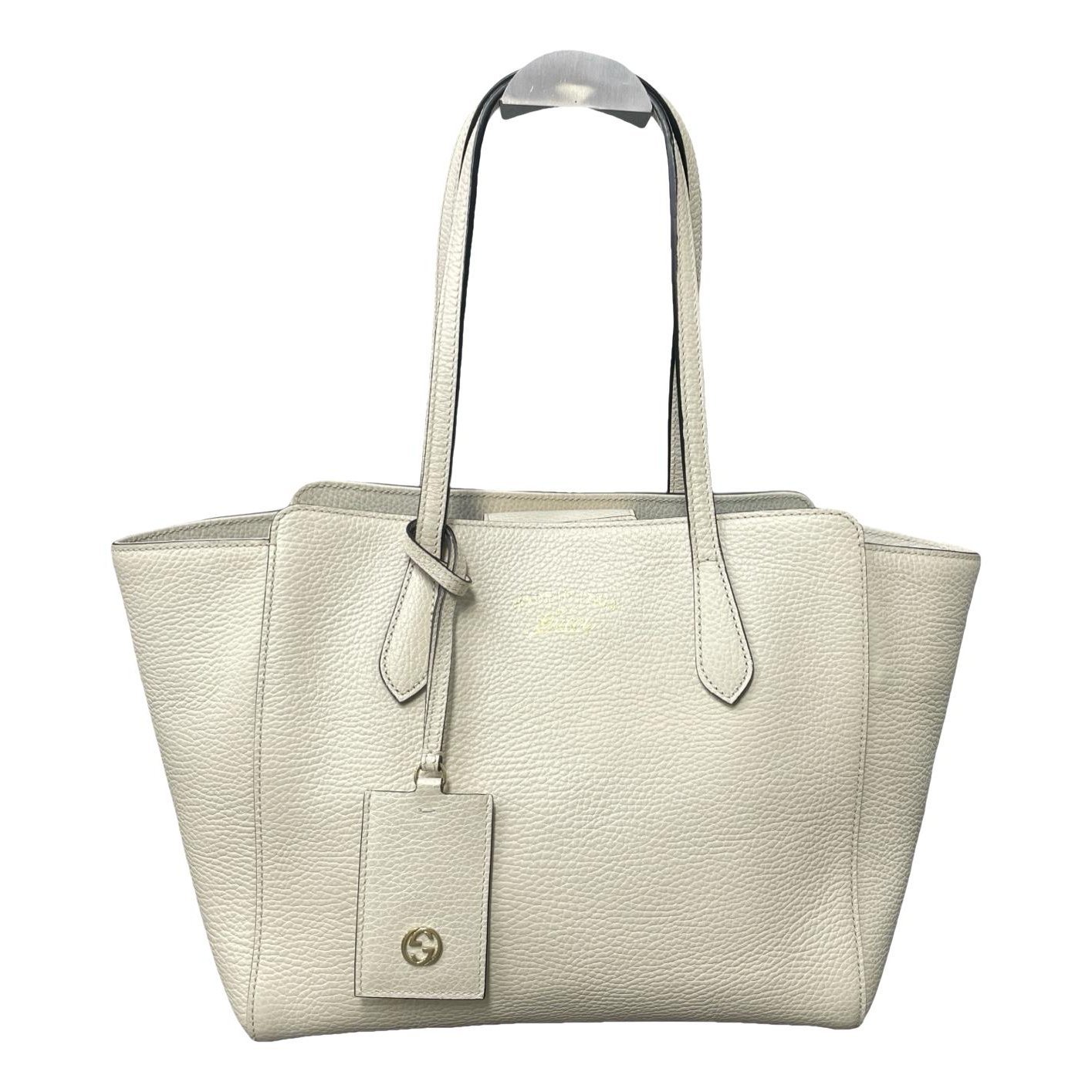 Swing leather handbag