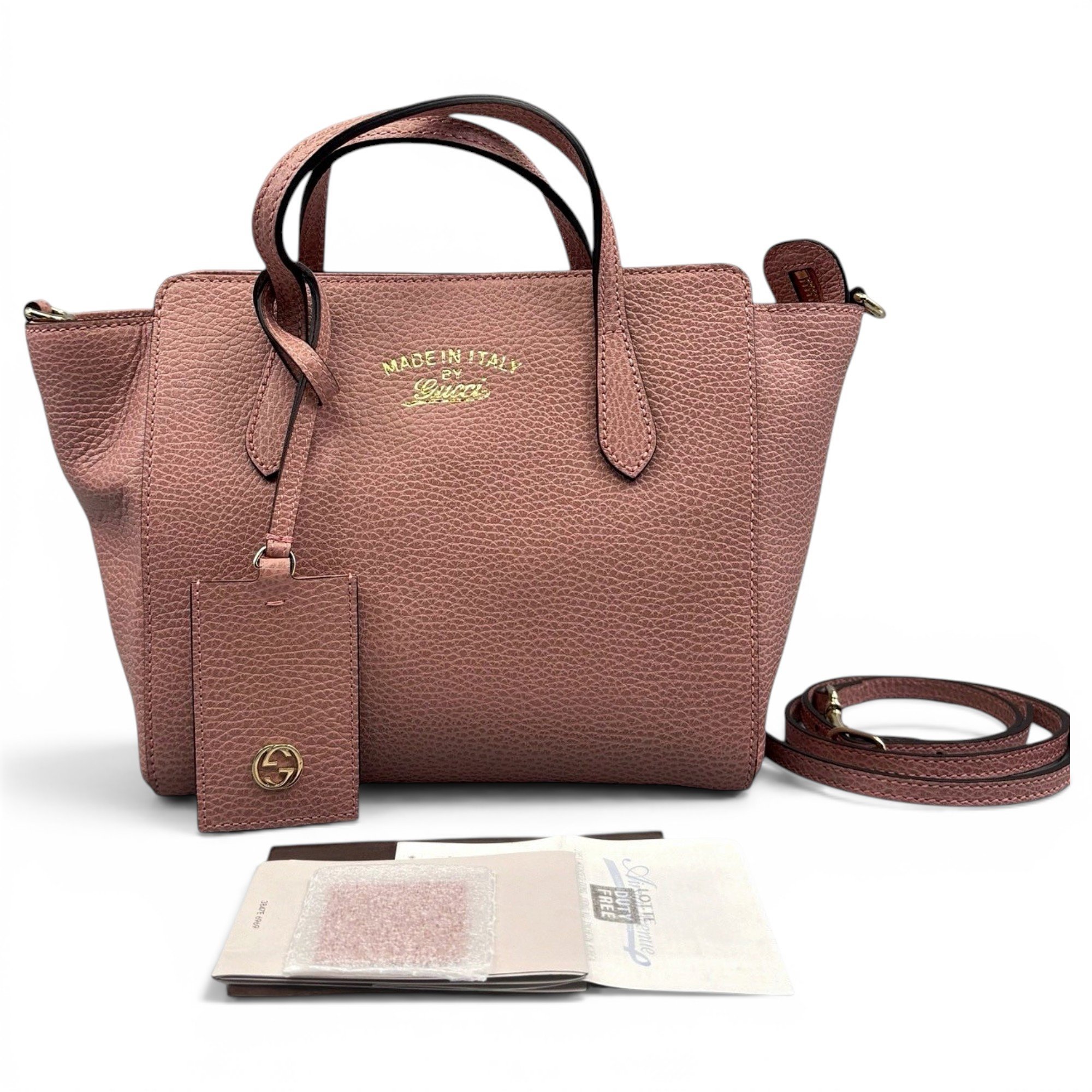Leather handbag