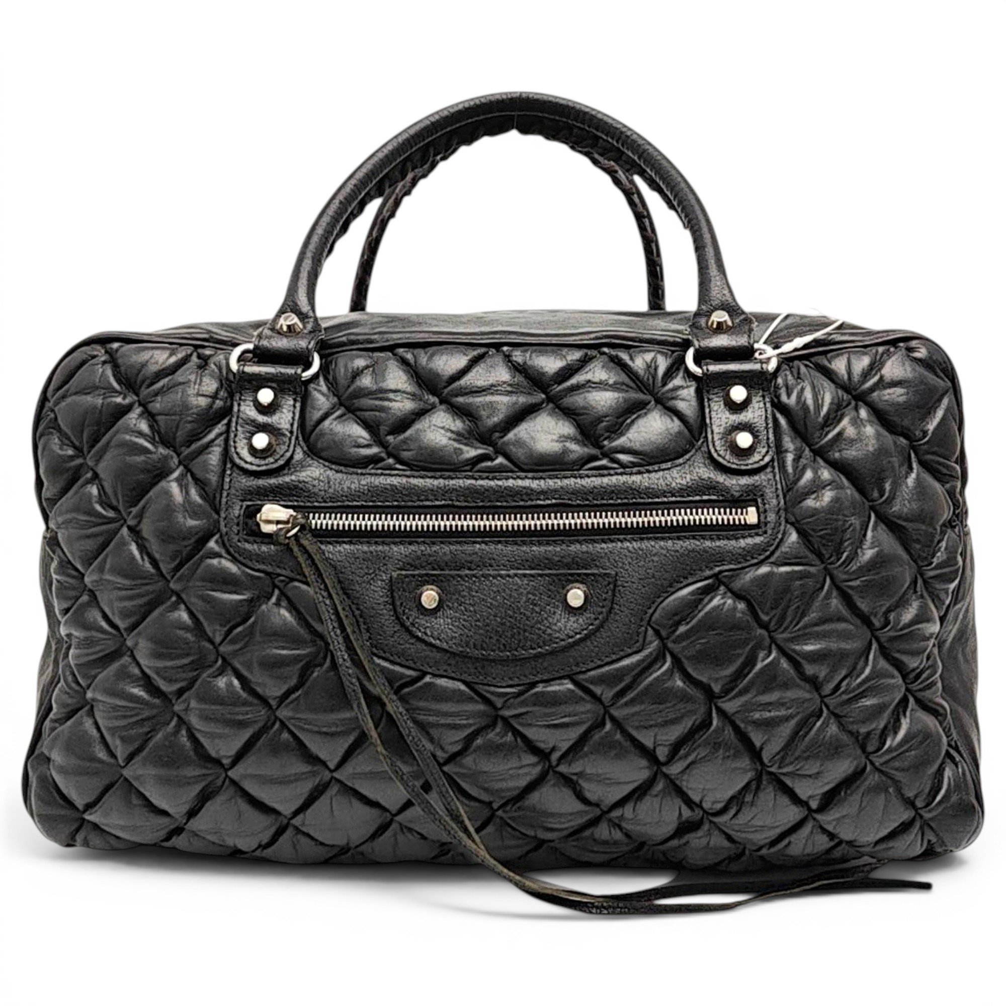 Leather handbag