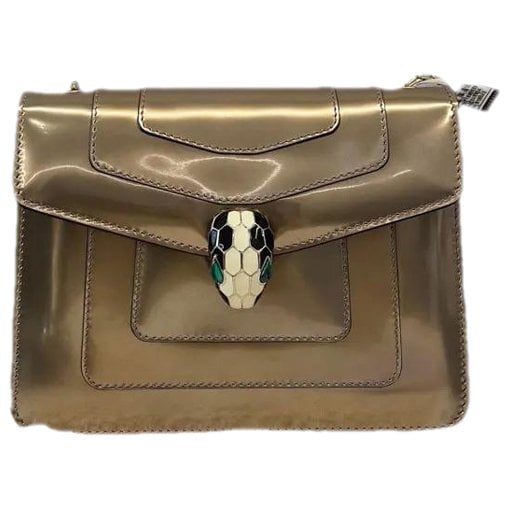 Serpenti leather crossbody bag