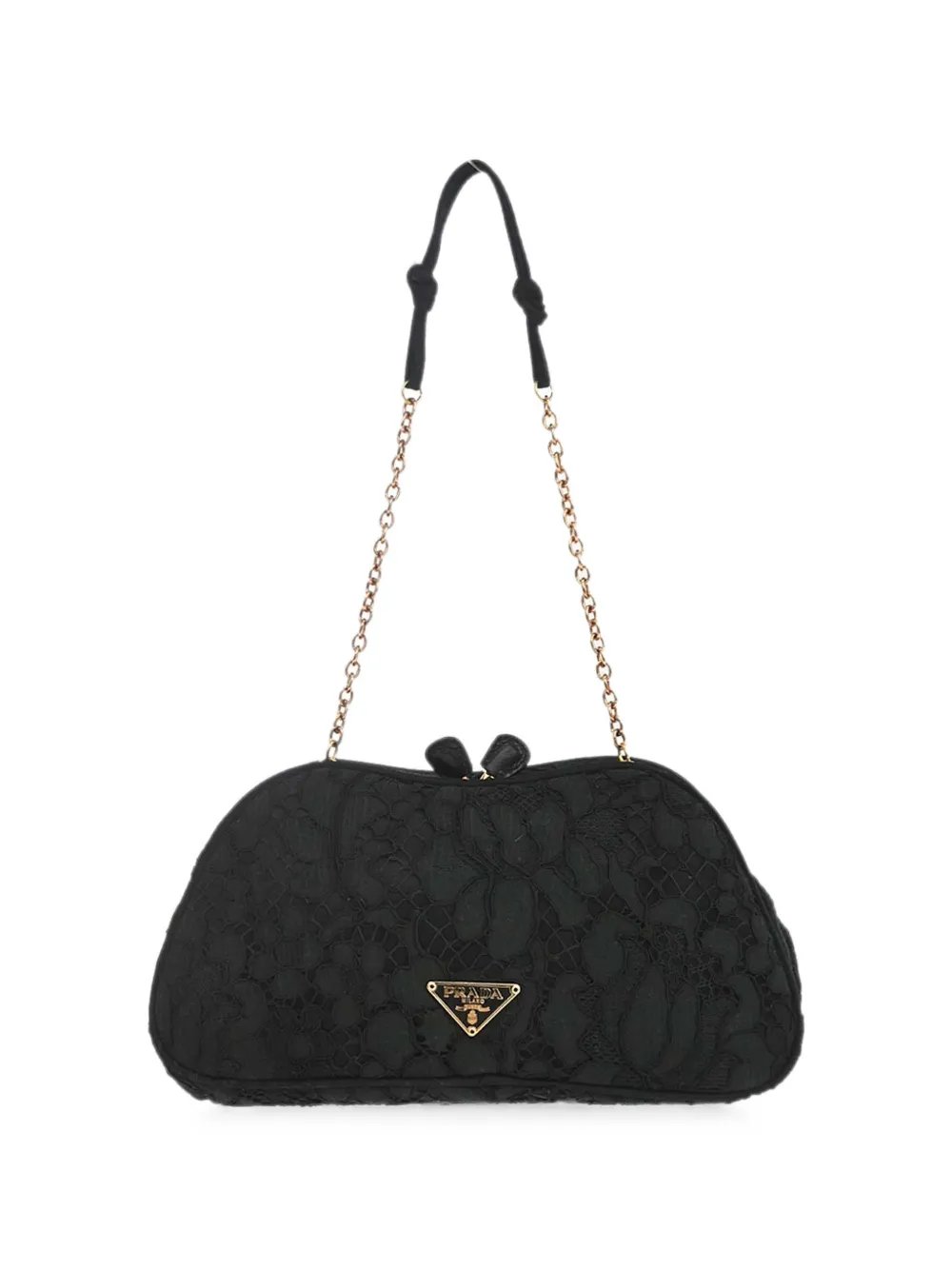 1990-2000s lace chain shoulder bag