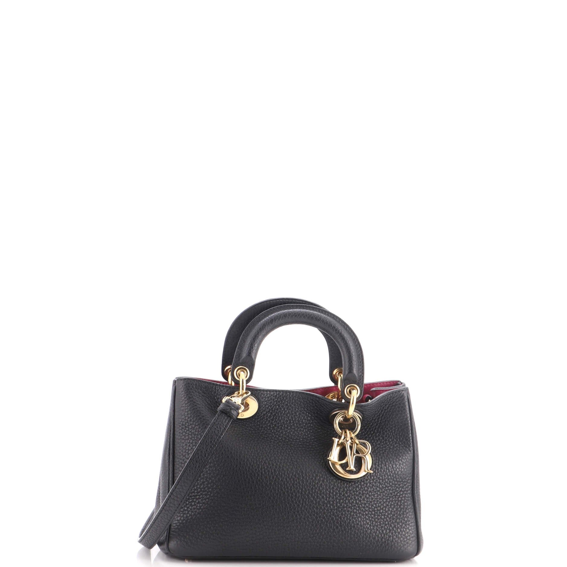 Diorissimo Tote Pebbled Leather Mini