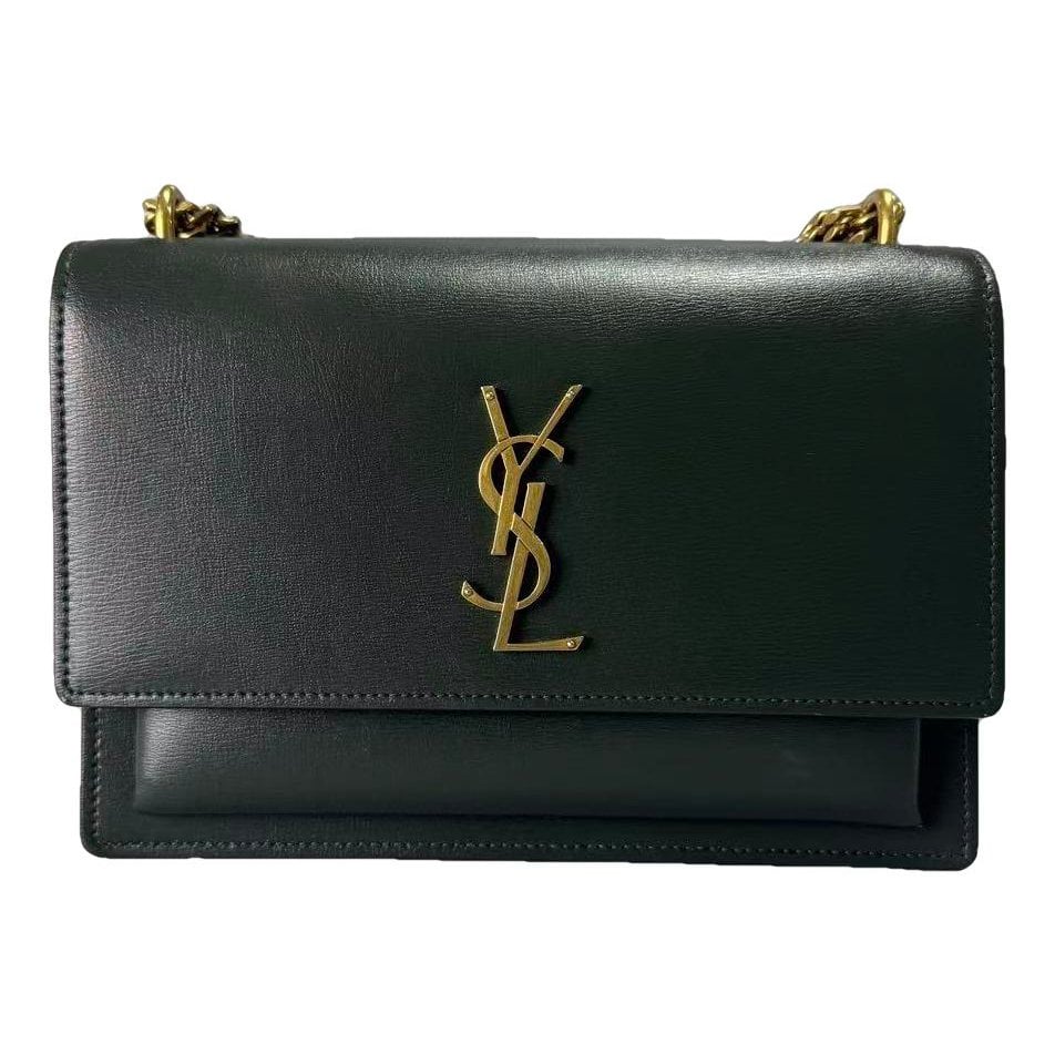 Sunset leather crossbody bag
