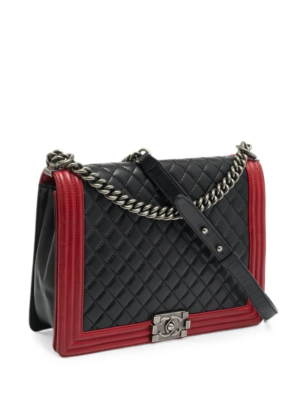 Boy quilted shoulder bag