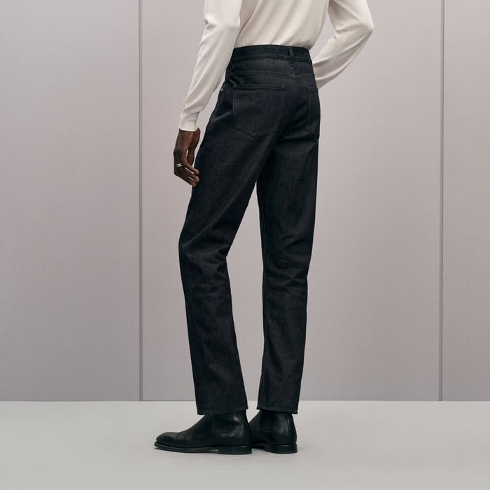 Indigo Straight Cut Jeans