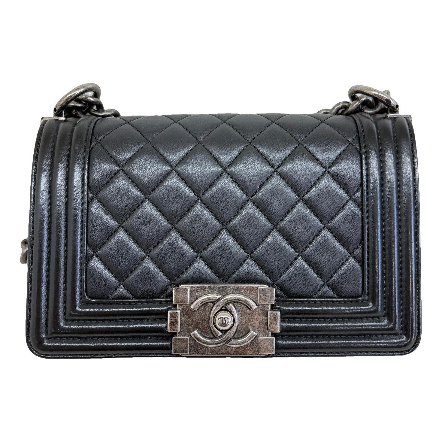 Boy leather crossbody bag