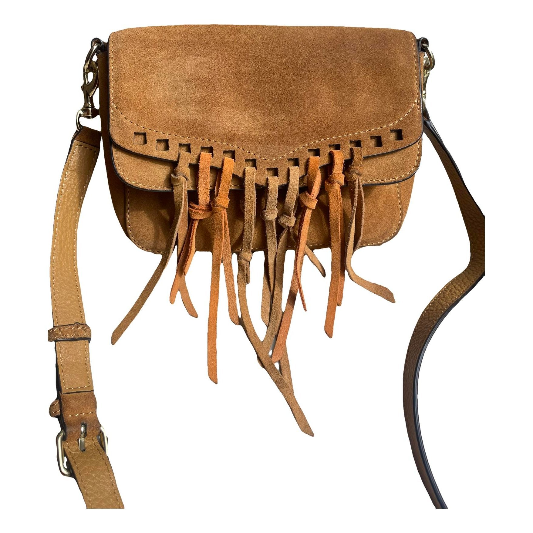 Leather crossbody bag