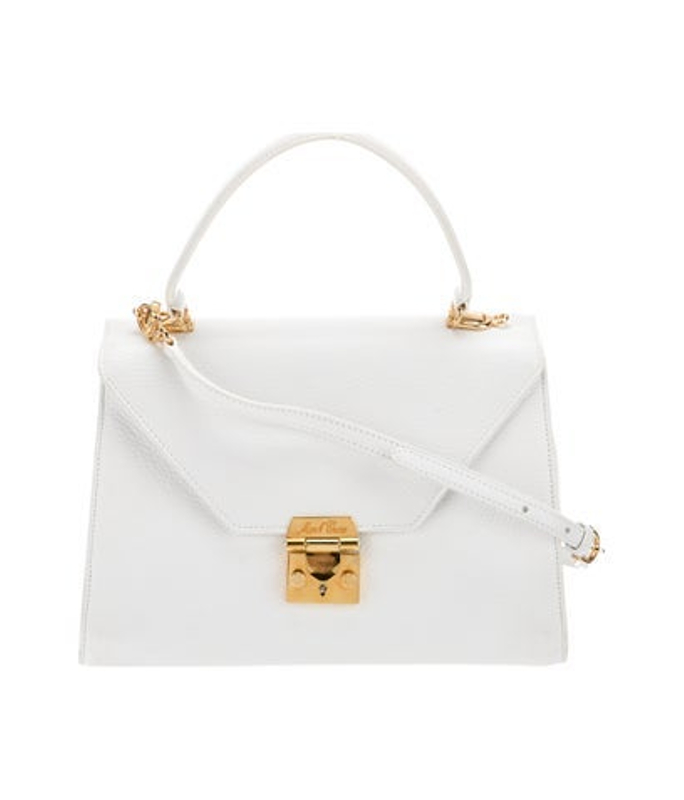 Mark Cross Cross Leather Top Handle Bag