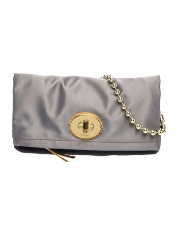 Satin Shoulder Bag