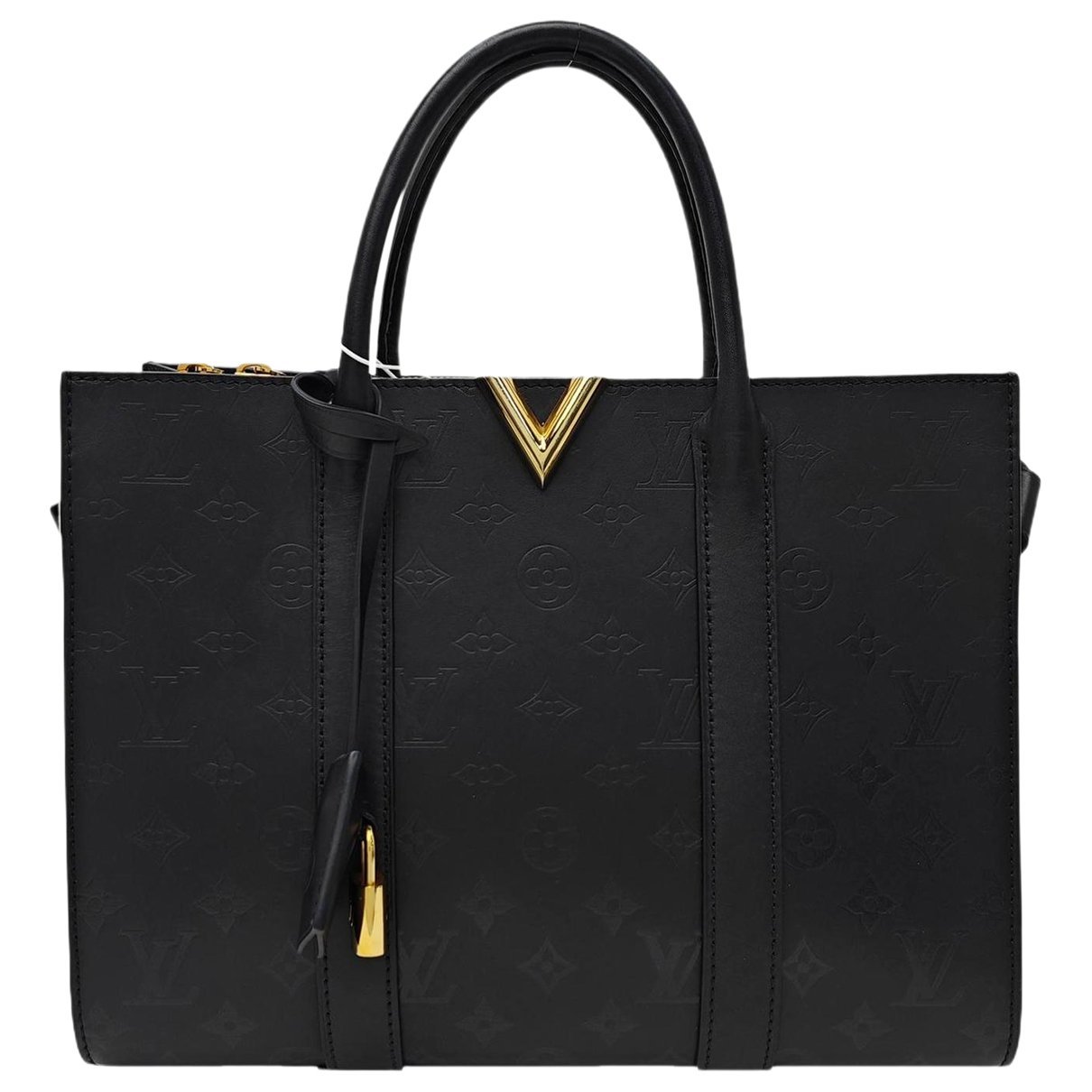 One Handle very leather handbag