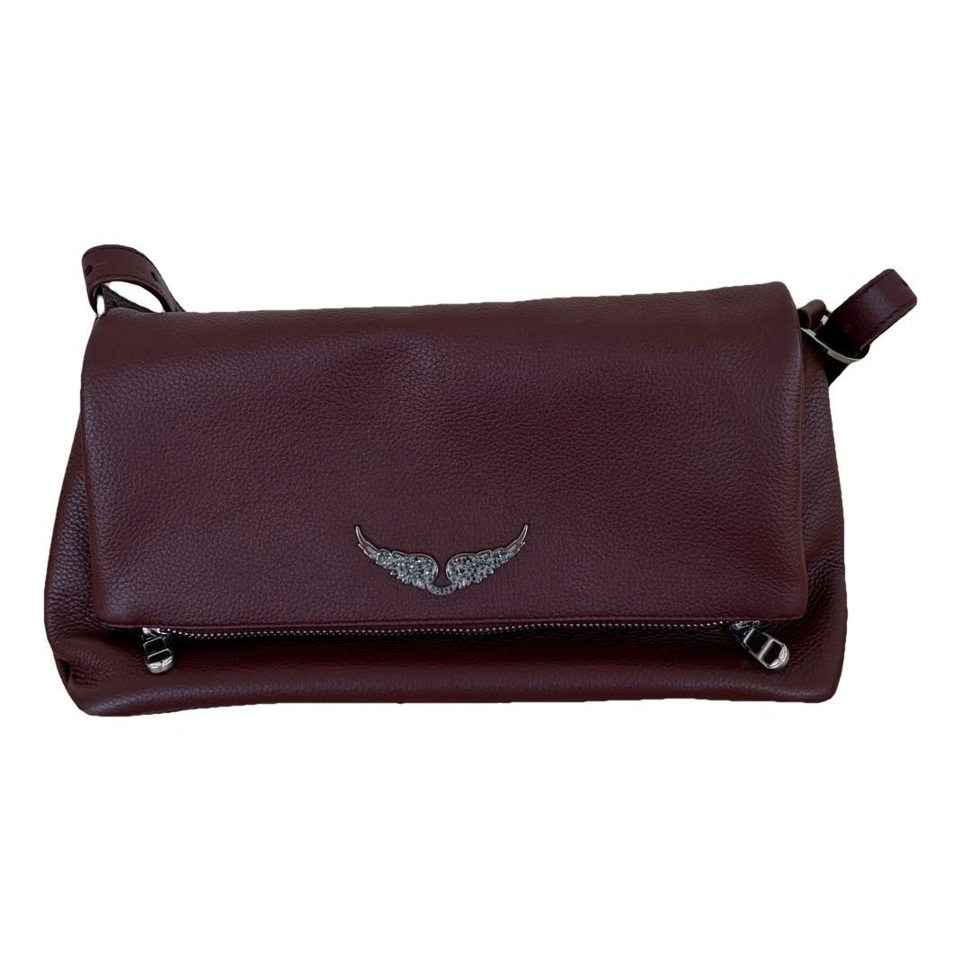 Leather crossbody bag