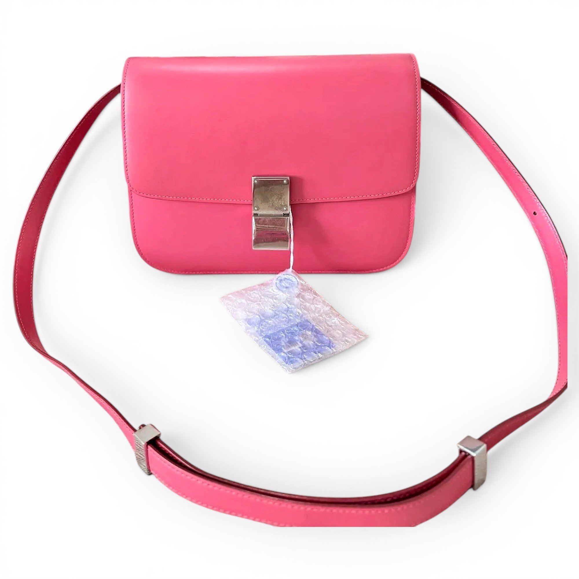 Classic leather crossbody bag