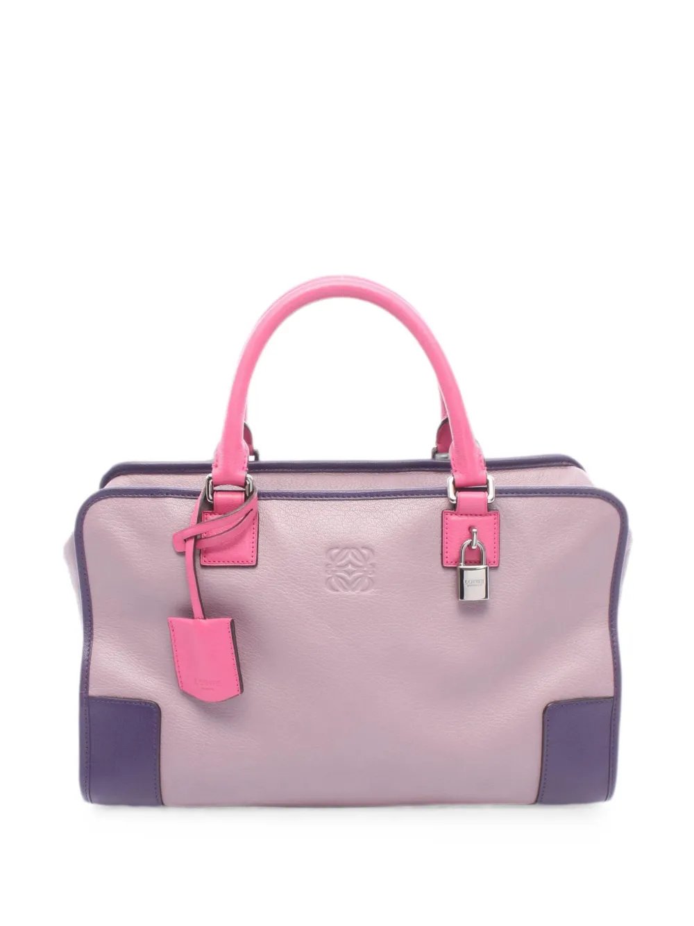 2000s Amazona36 calf leather tote bag