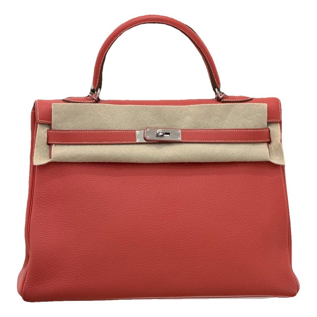 Kelly 35 leather handbag