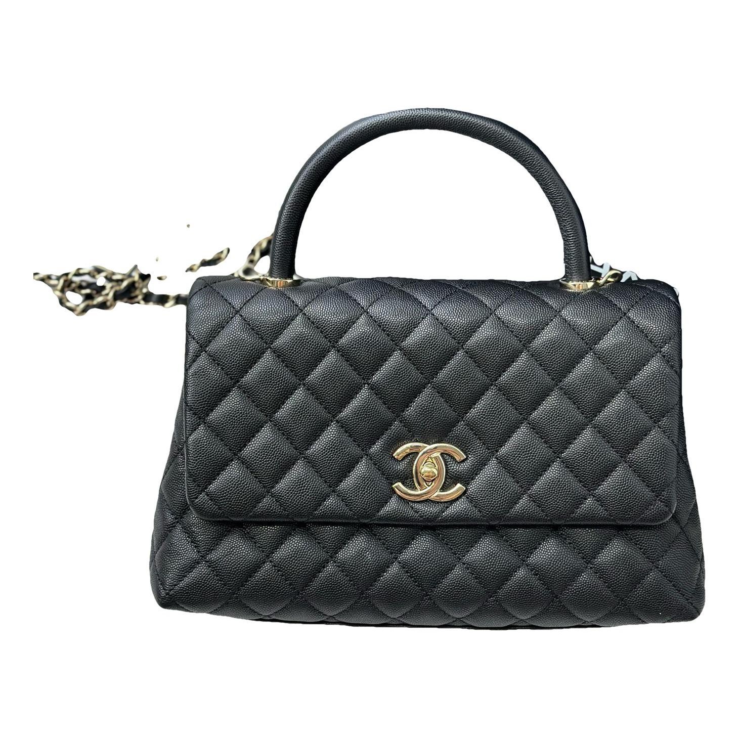 Coco Handle leather handbag