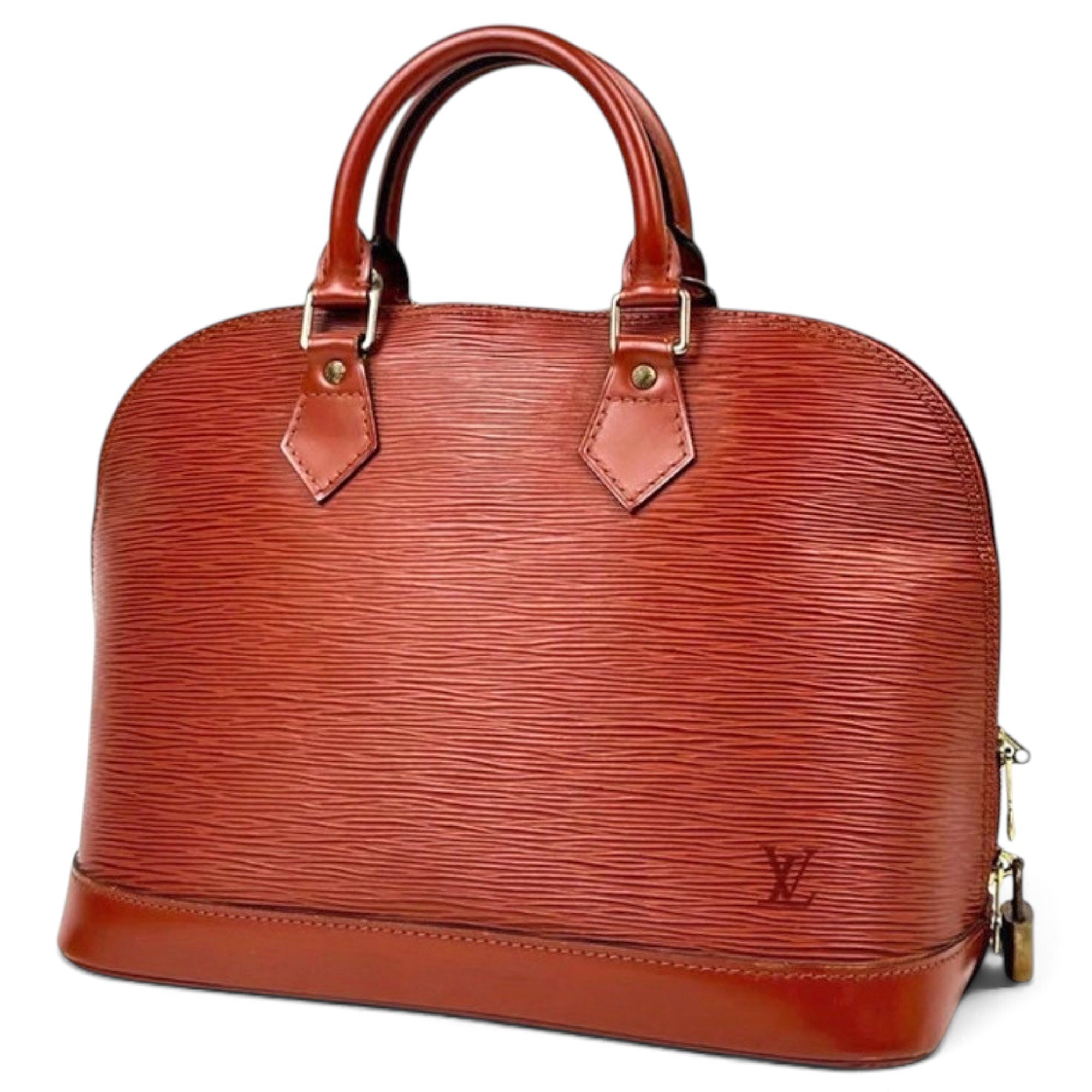 Alma leather handbag