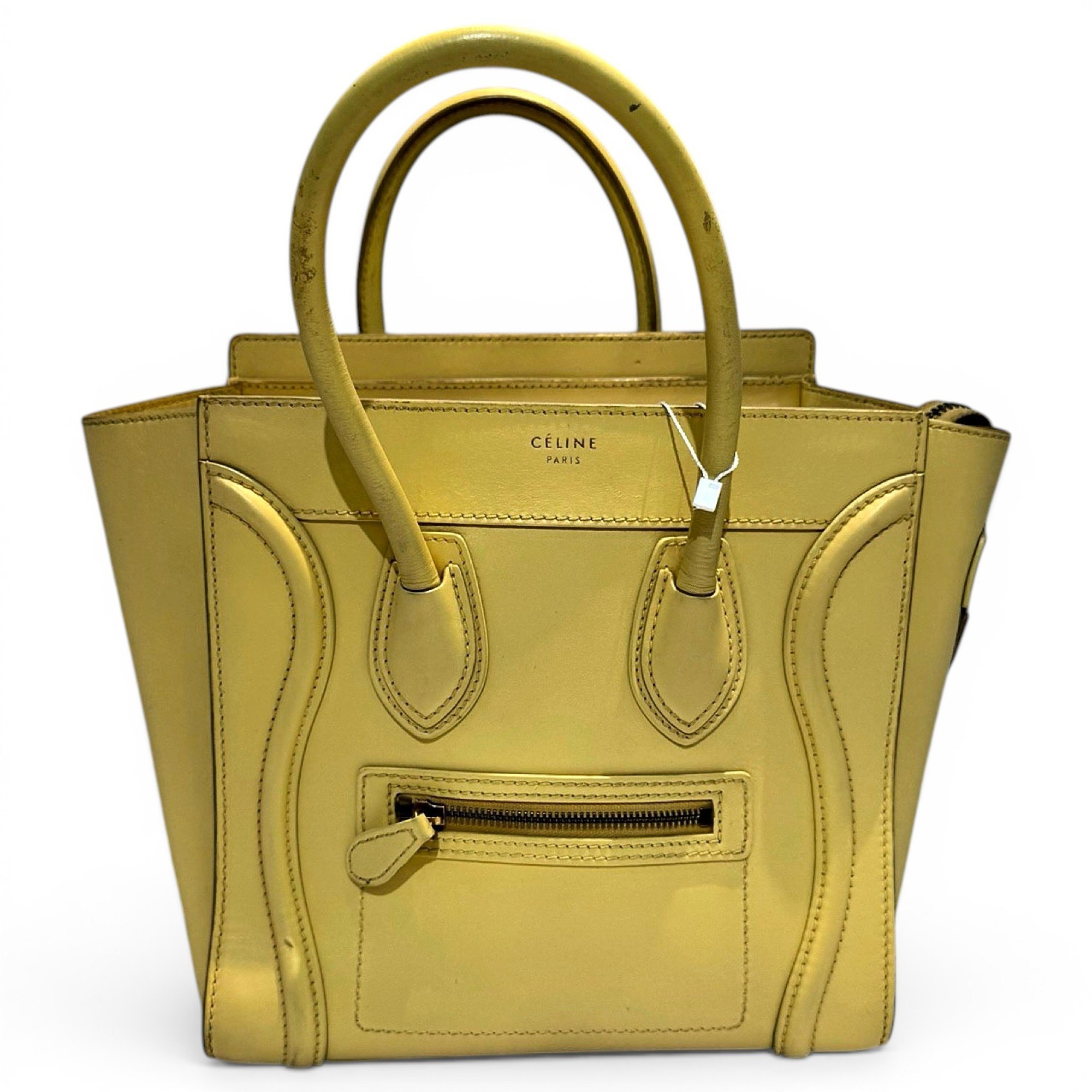 Luggage leather handbag