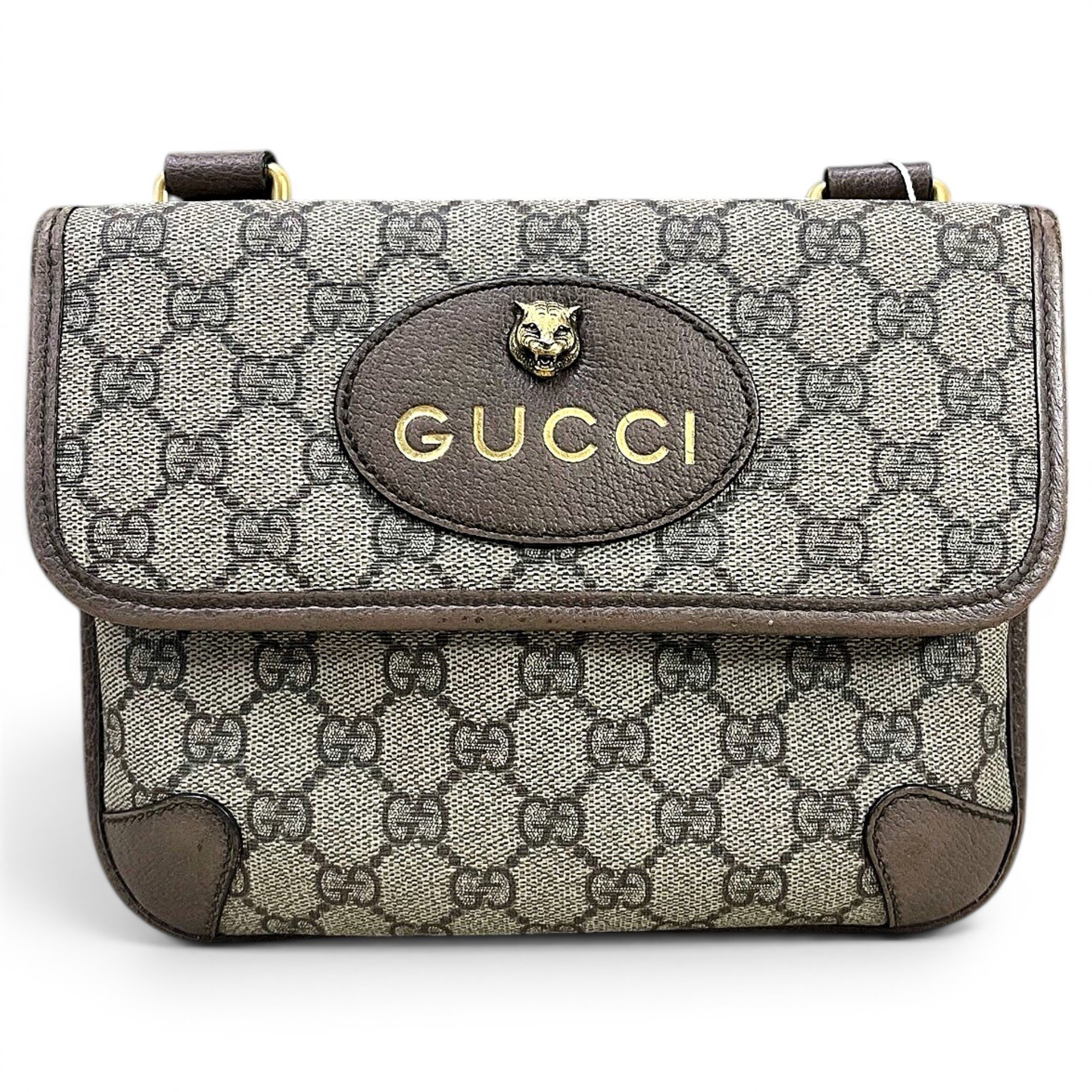 Ophidia GG Supreme leather handbag