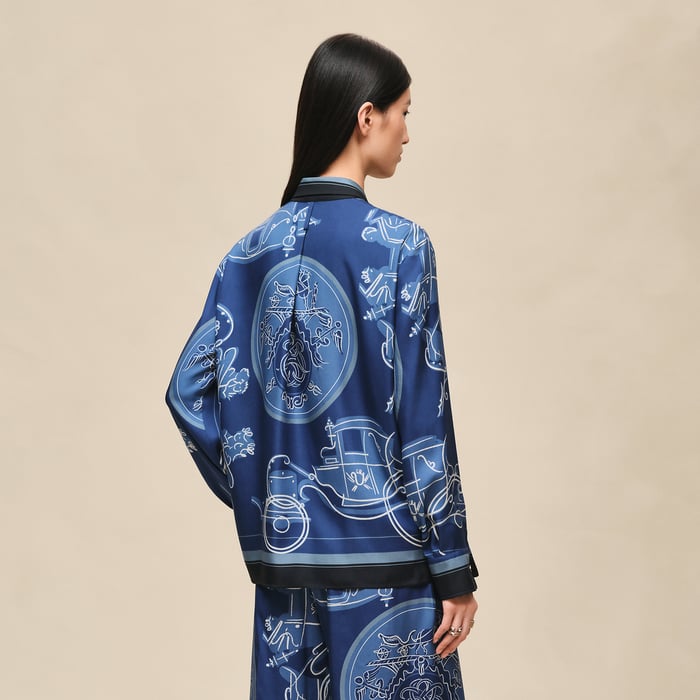 Bleu Lagune "Ex-libris a Main Levee" Classic Shirt