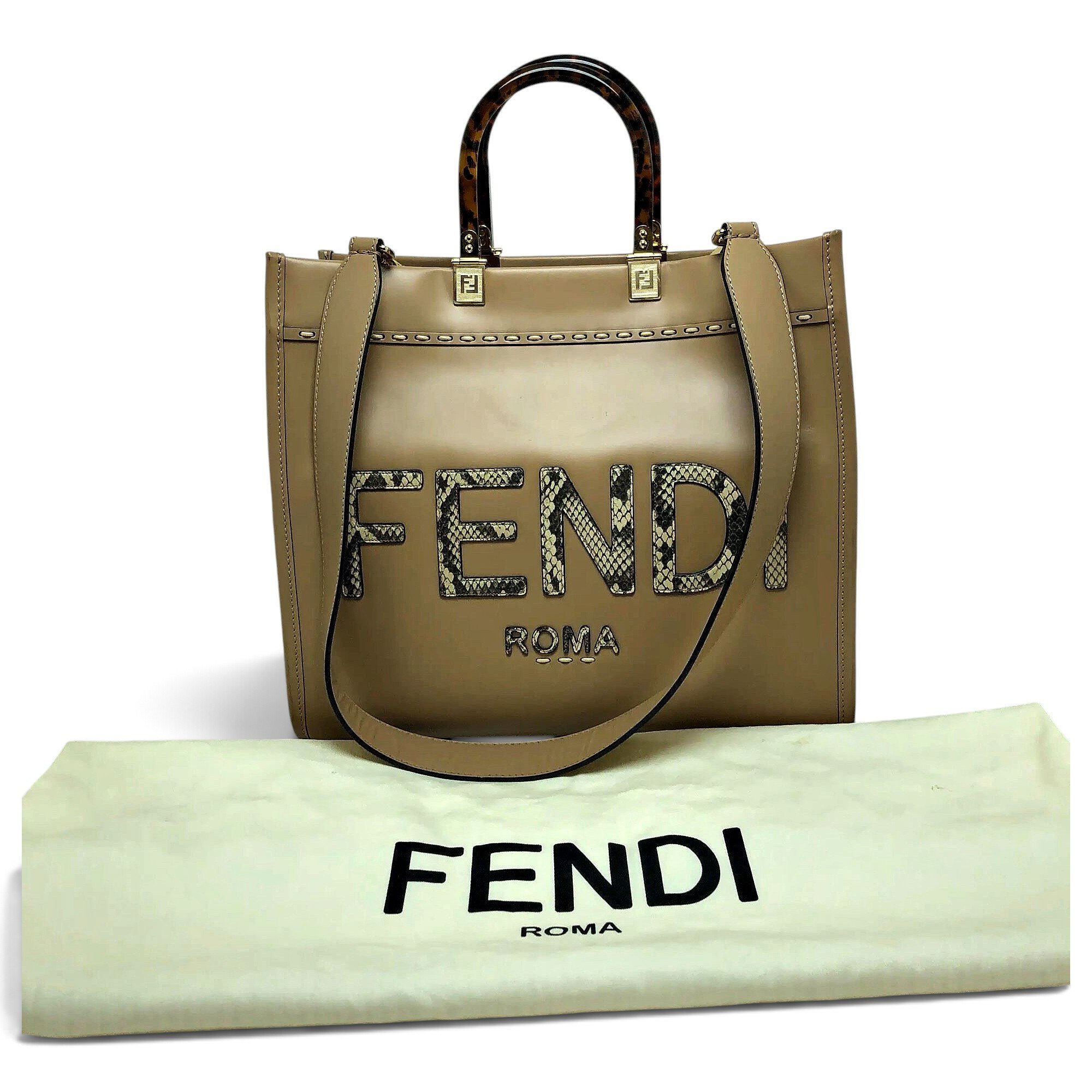 Sunshine leather tote