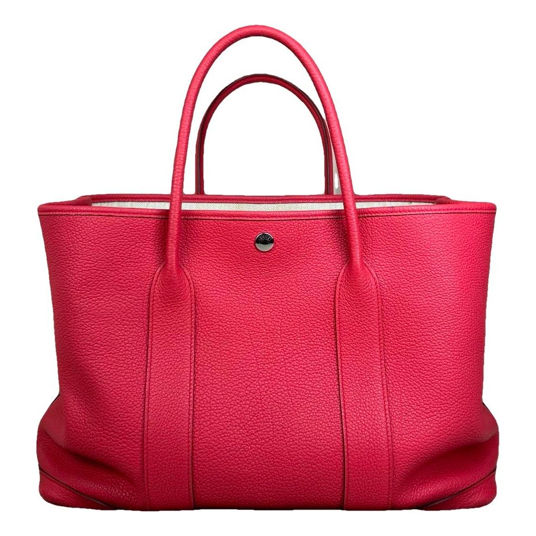 Garden Party leather handbag