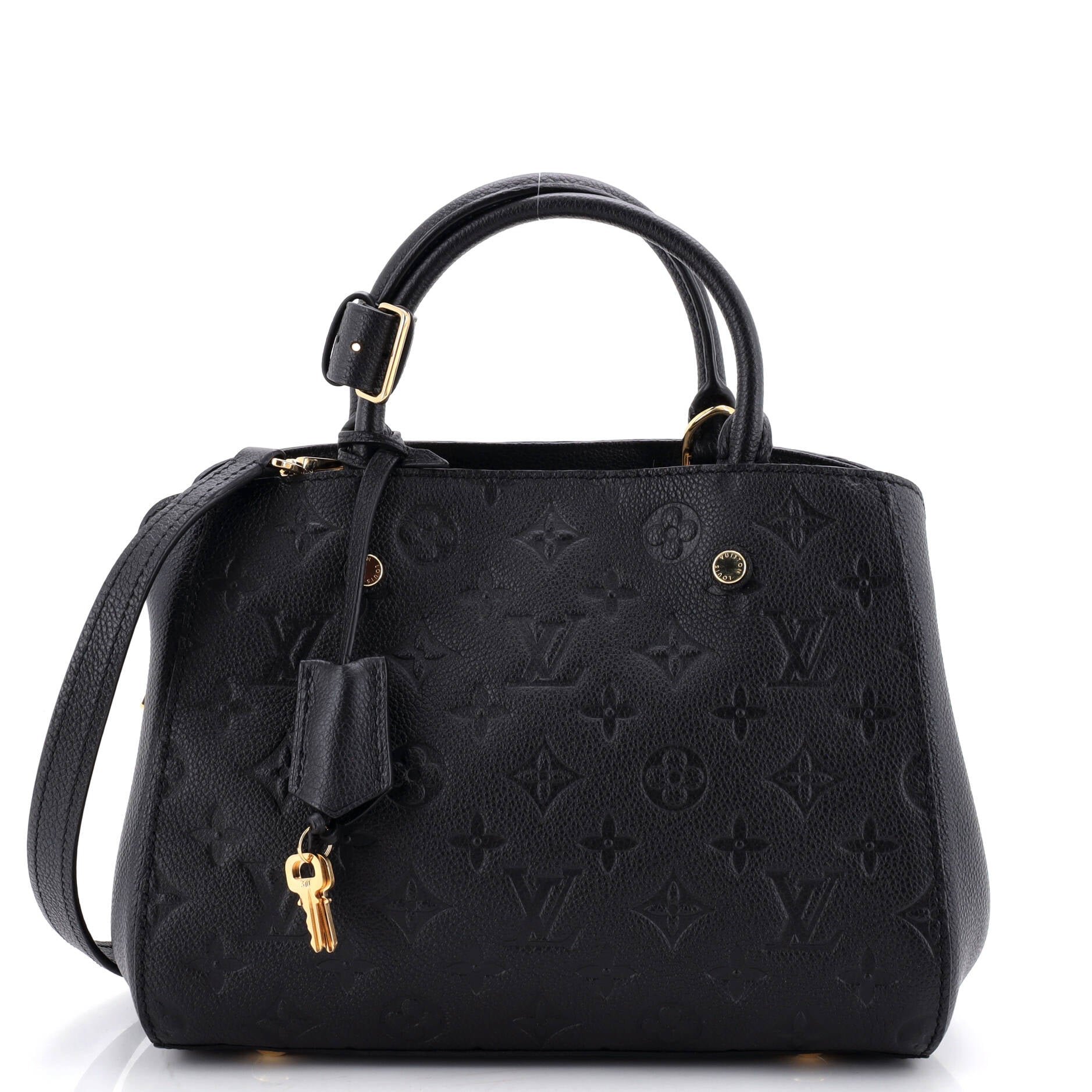 Montaigne Handbag Monogram Empreinte Leather BB