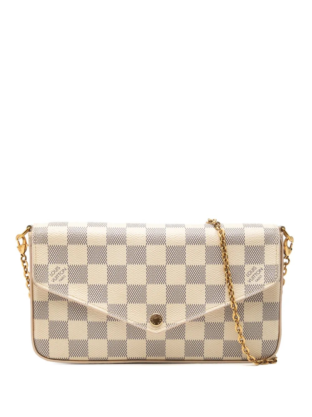 2018 Damier Azur Pochette Felicie crossbody bag