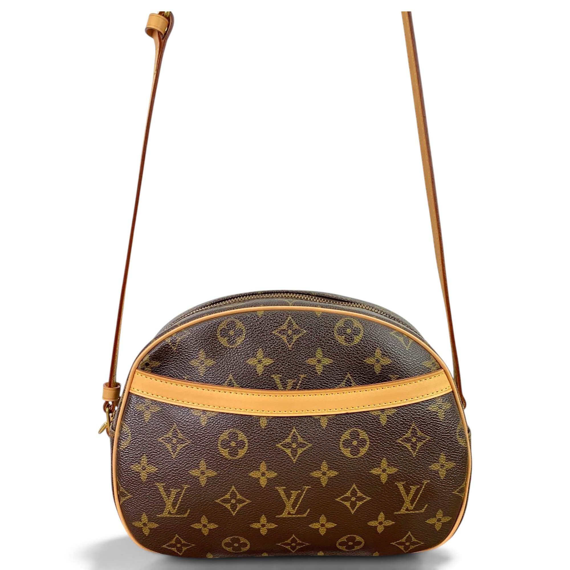 Blois leather crossbody bag