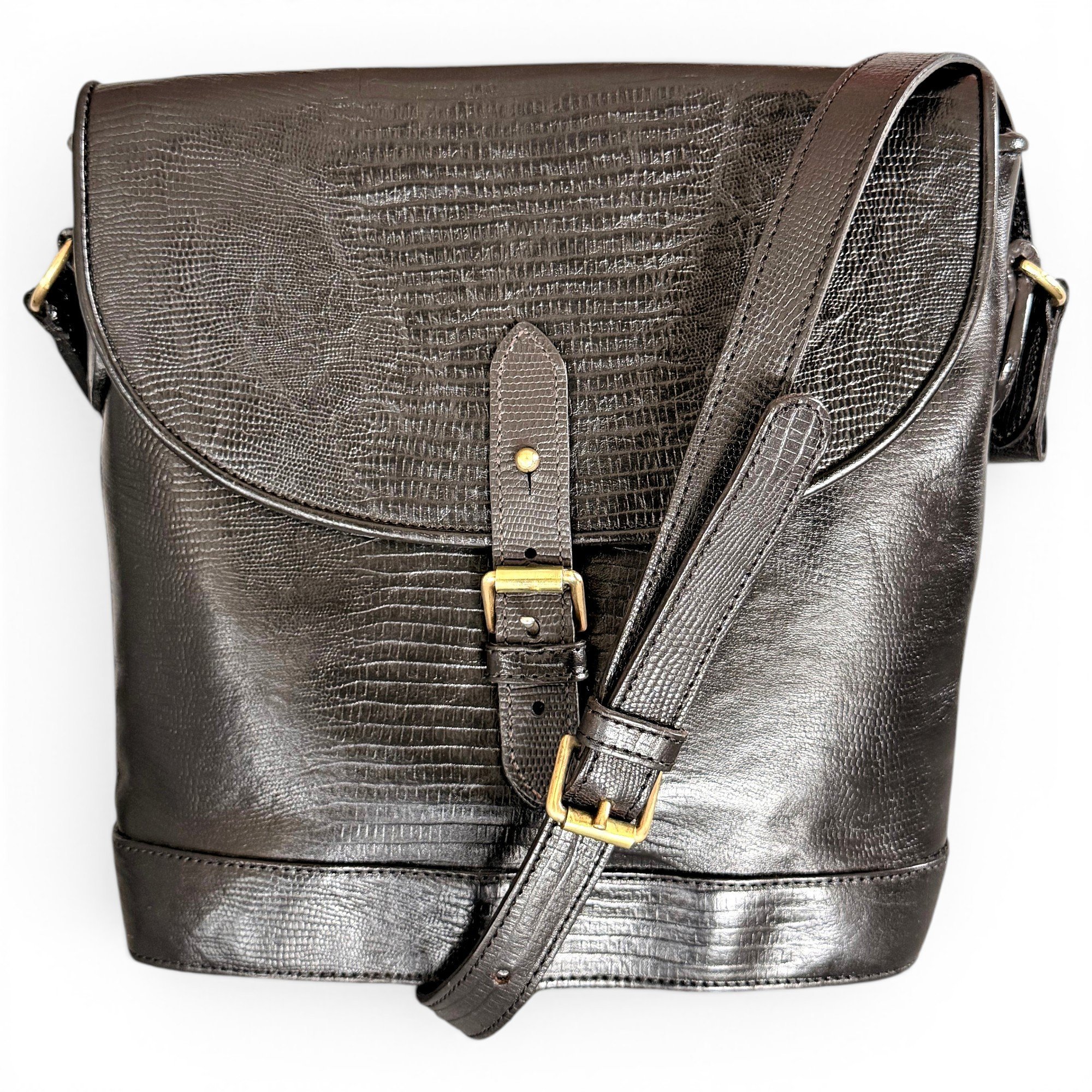 Leather crossbody bag