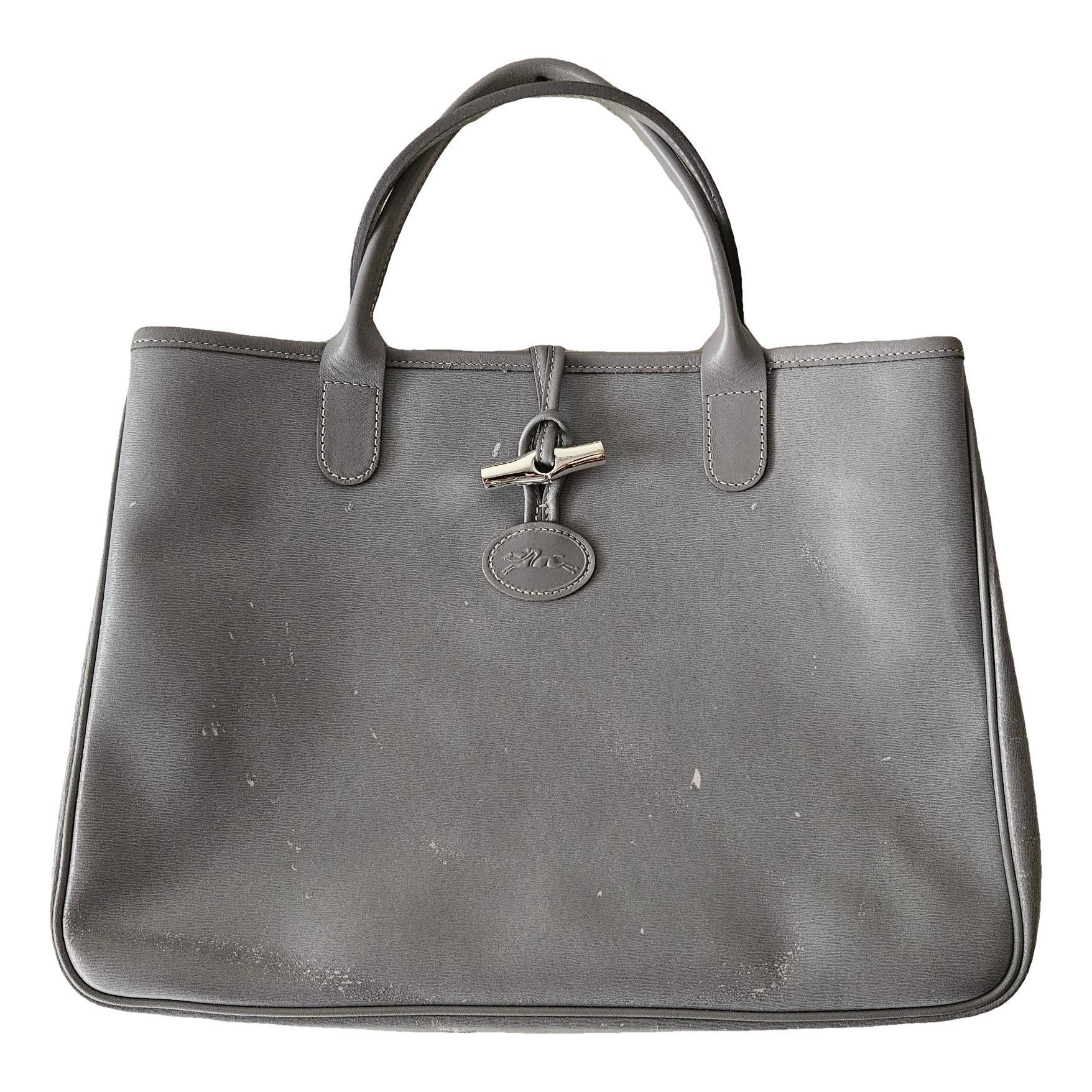 Roseau patent leather tote