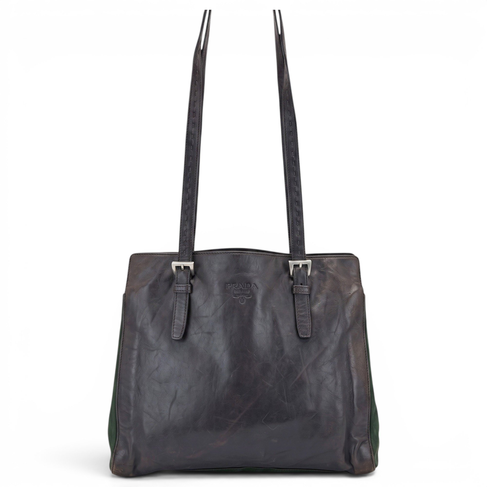 Leather handbag