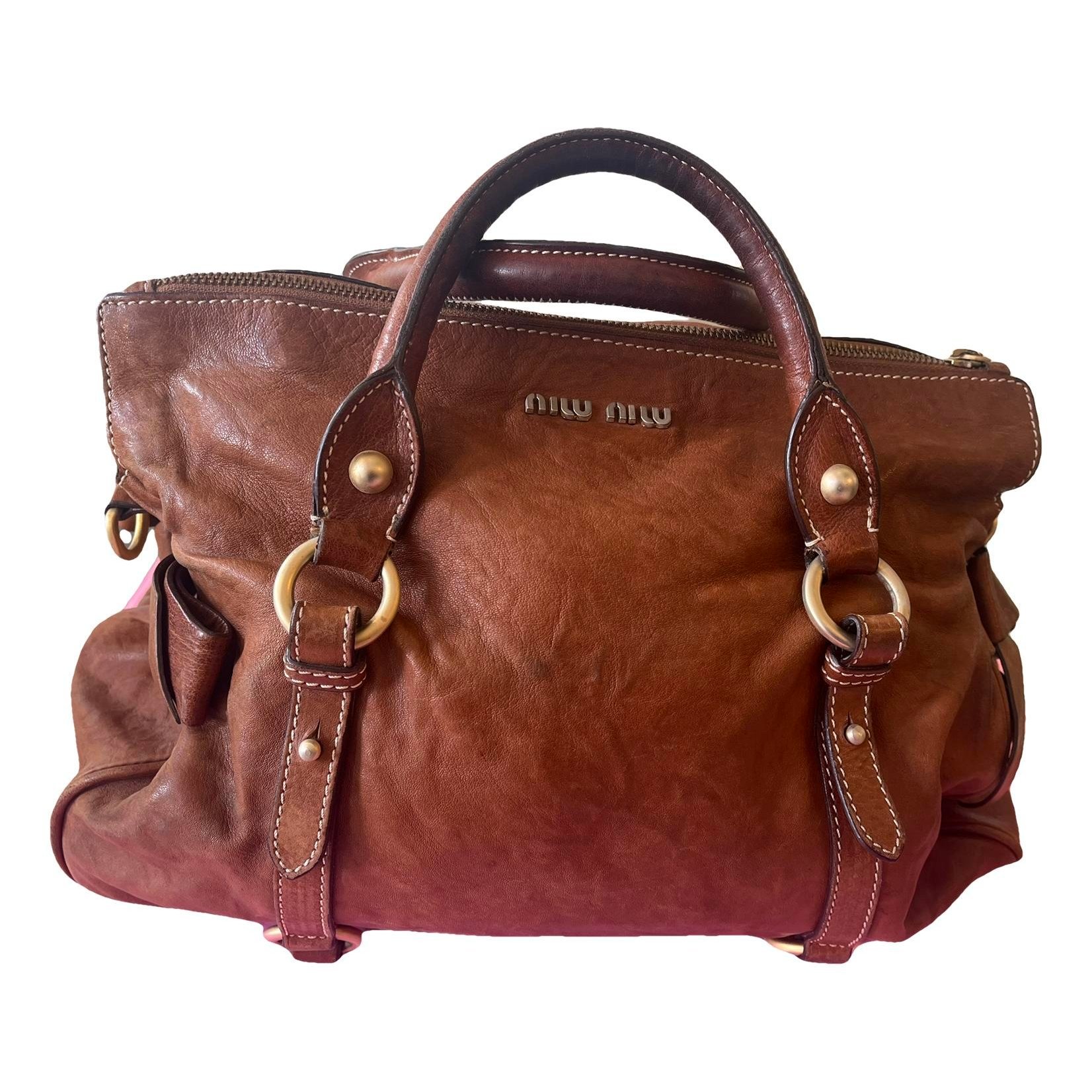 Vitello leather handbag