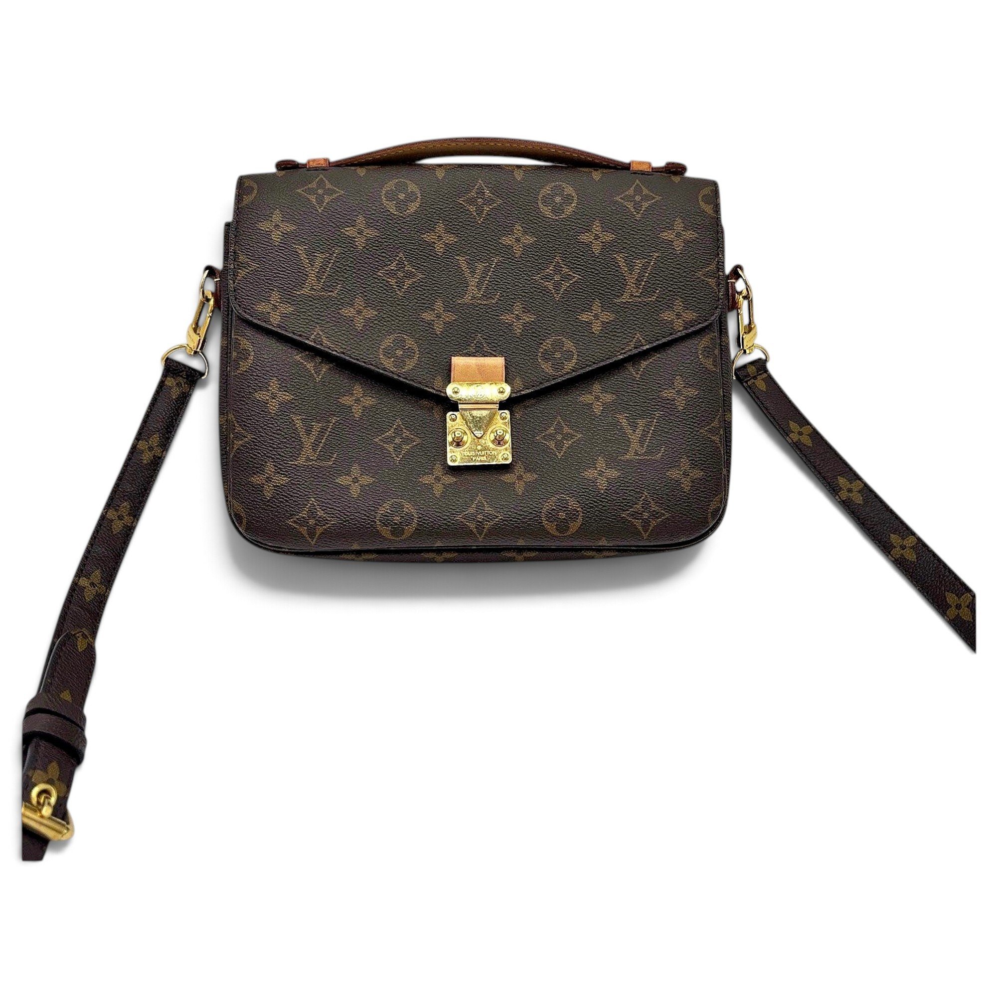 Metis leather handbag