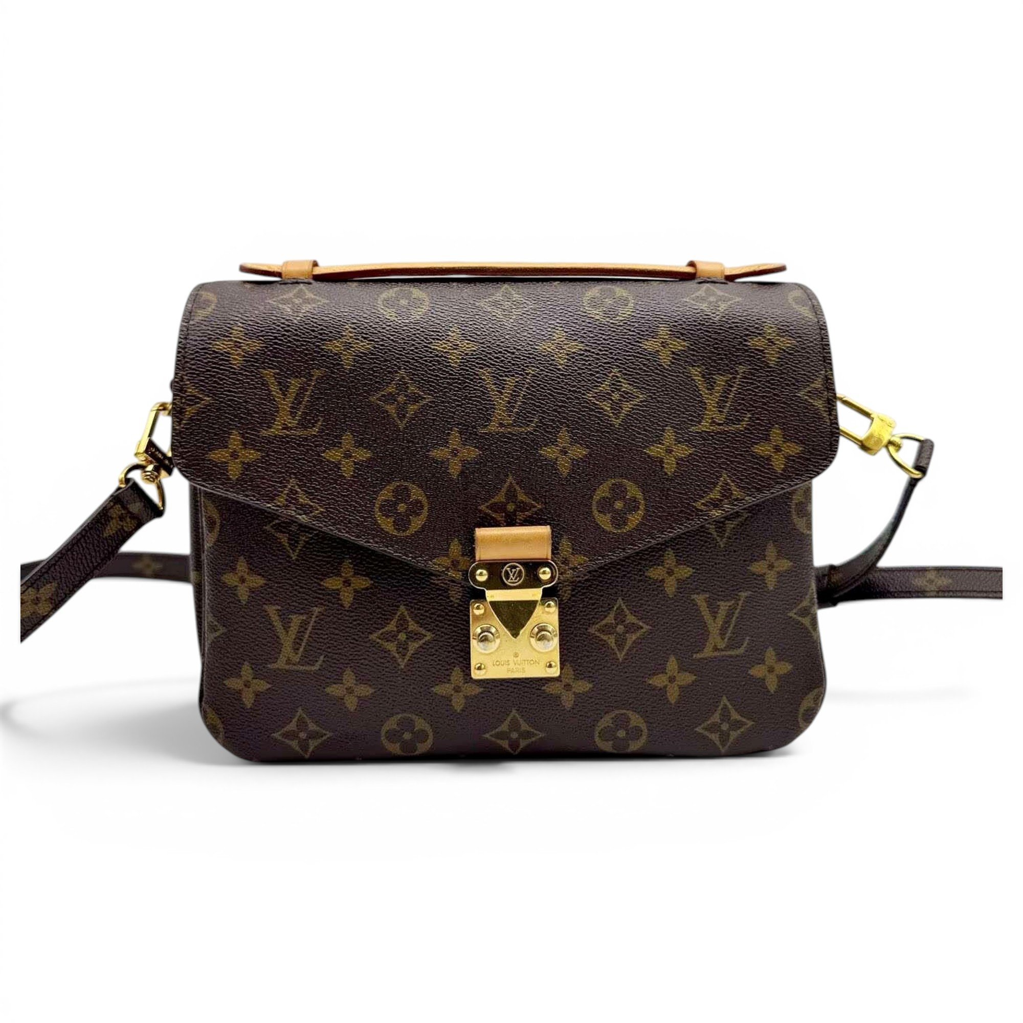Metis leather handbag