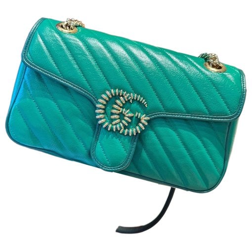 GG Marmont Flap leather handbag
