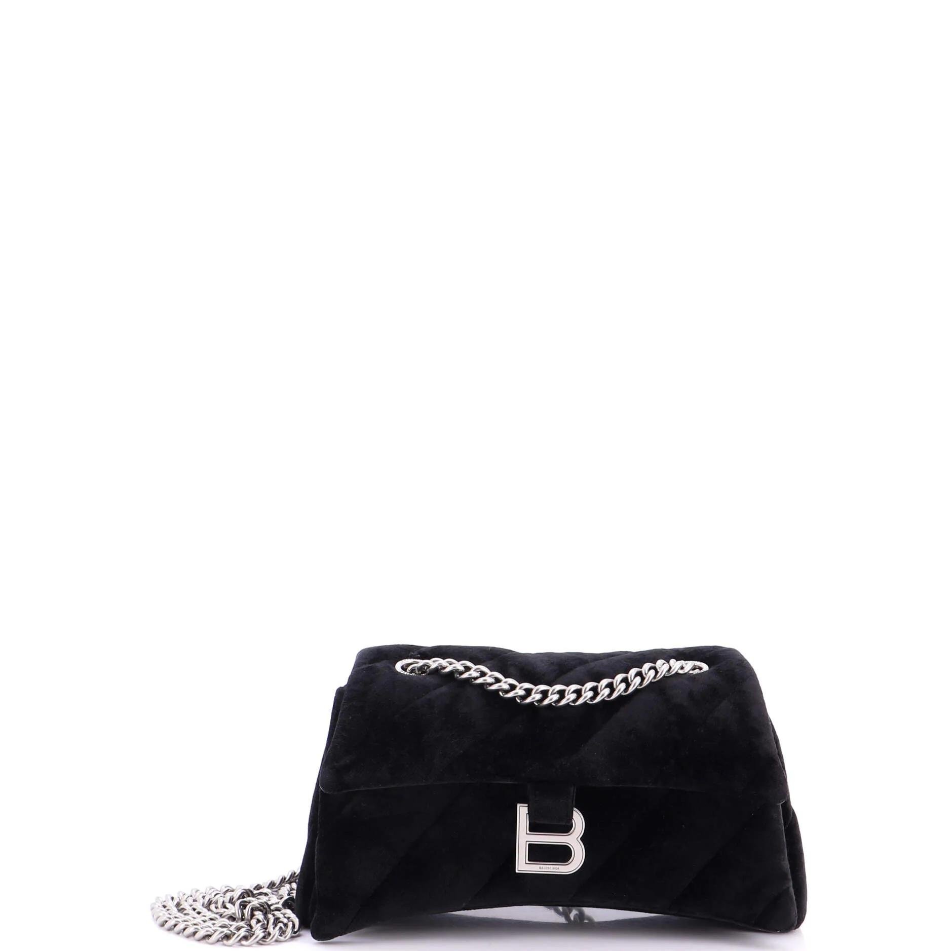 Velvet handbag