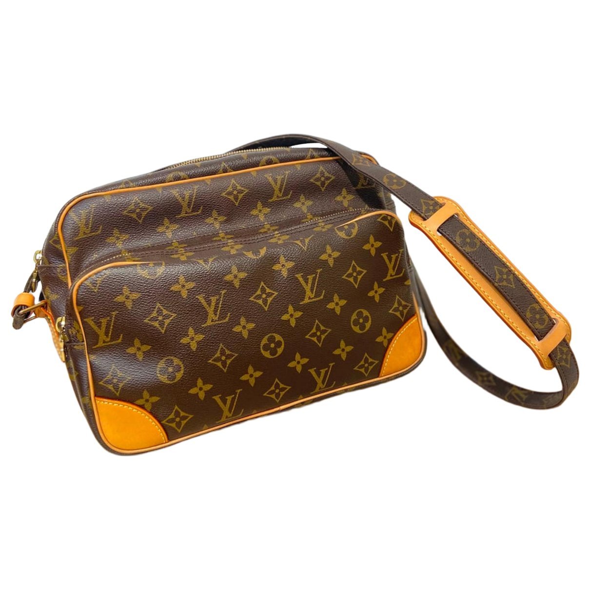 Nile patent leather handbag