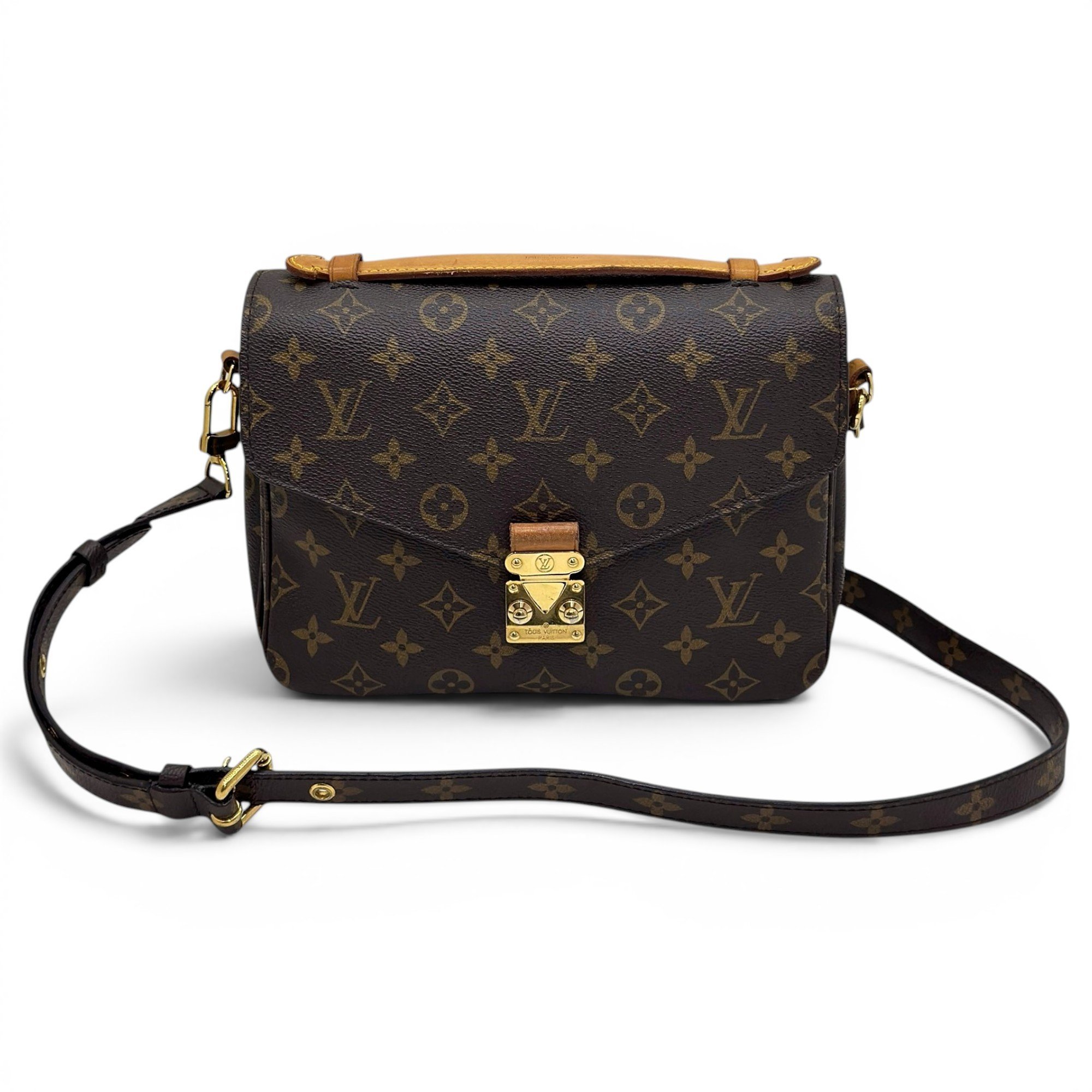 Metis leather crossbody bag