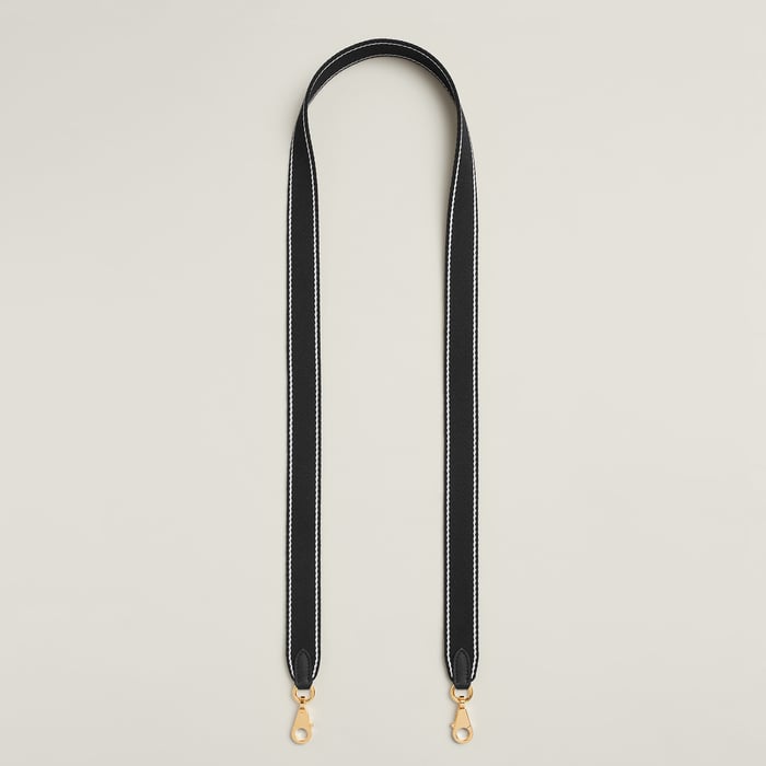 Sangle Wooly Sellier Bicolor Bag Strap