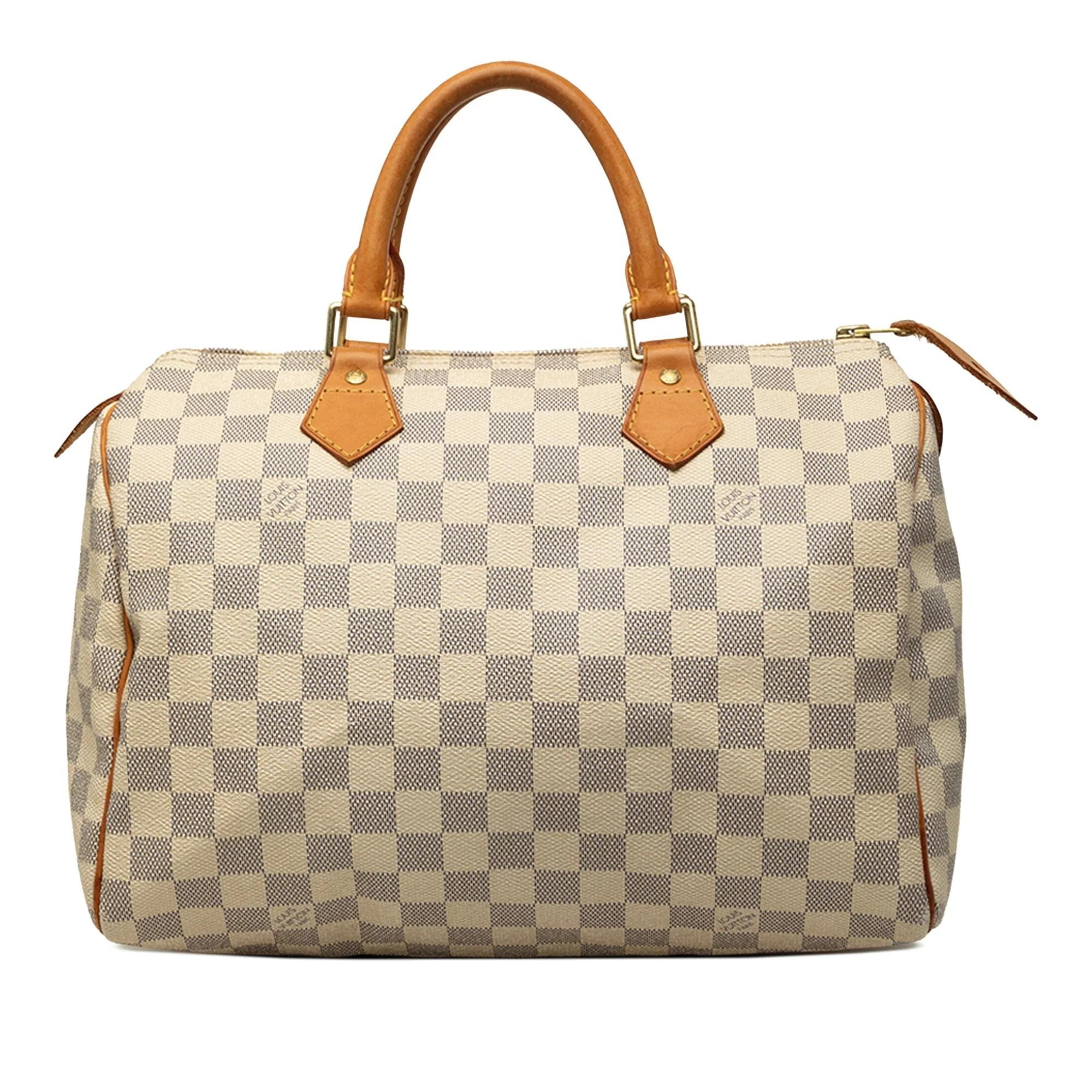 Speedy leather bag