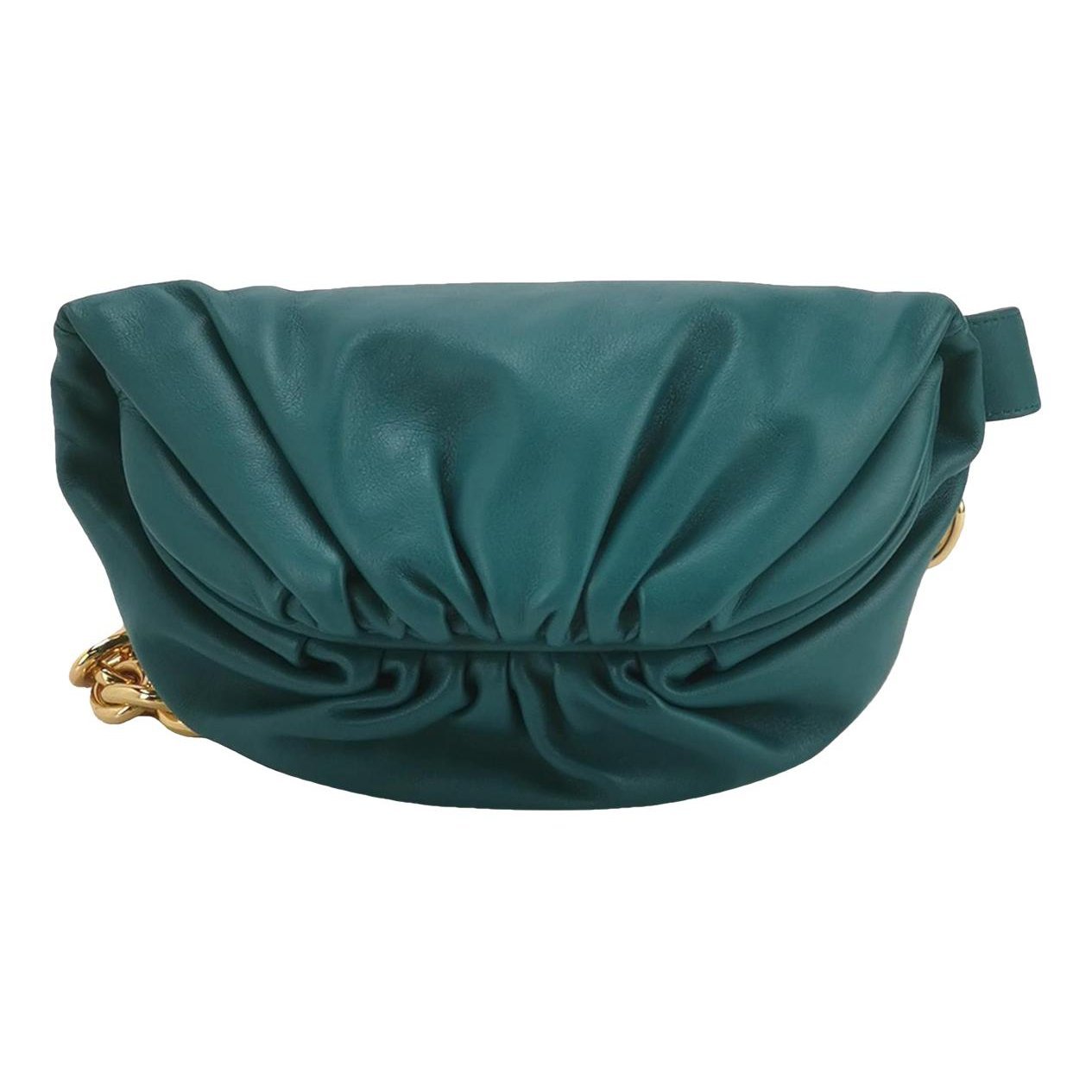 Chain Pouch leather handbag
