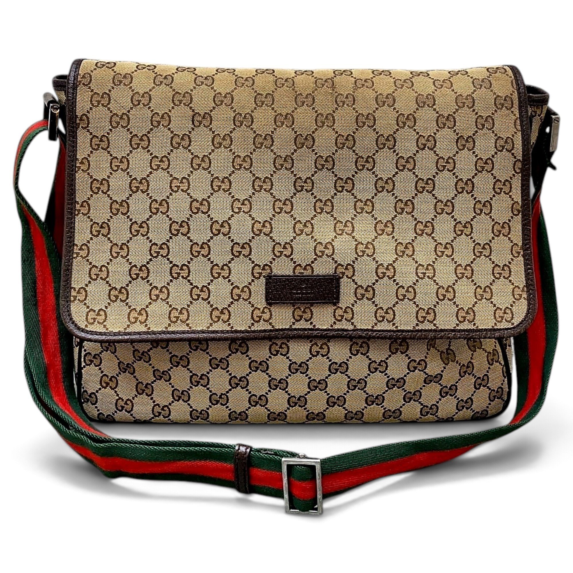 Ophidia cloth crossbody bag