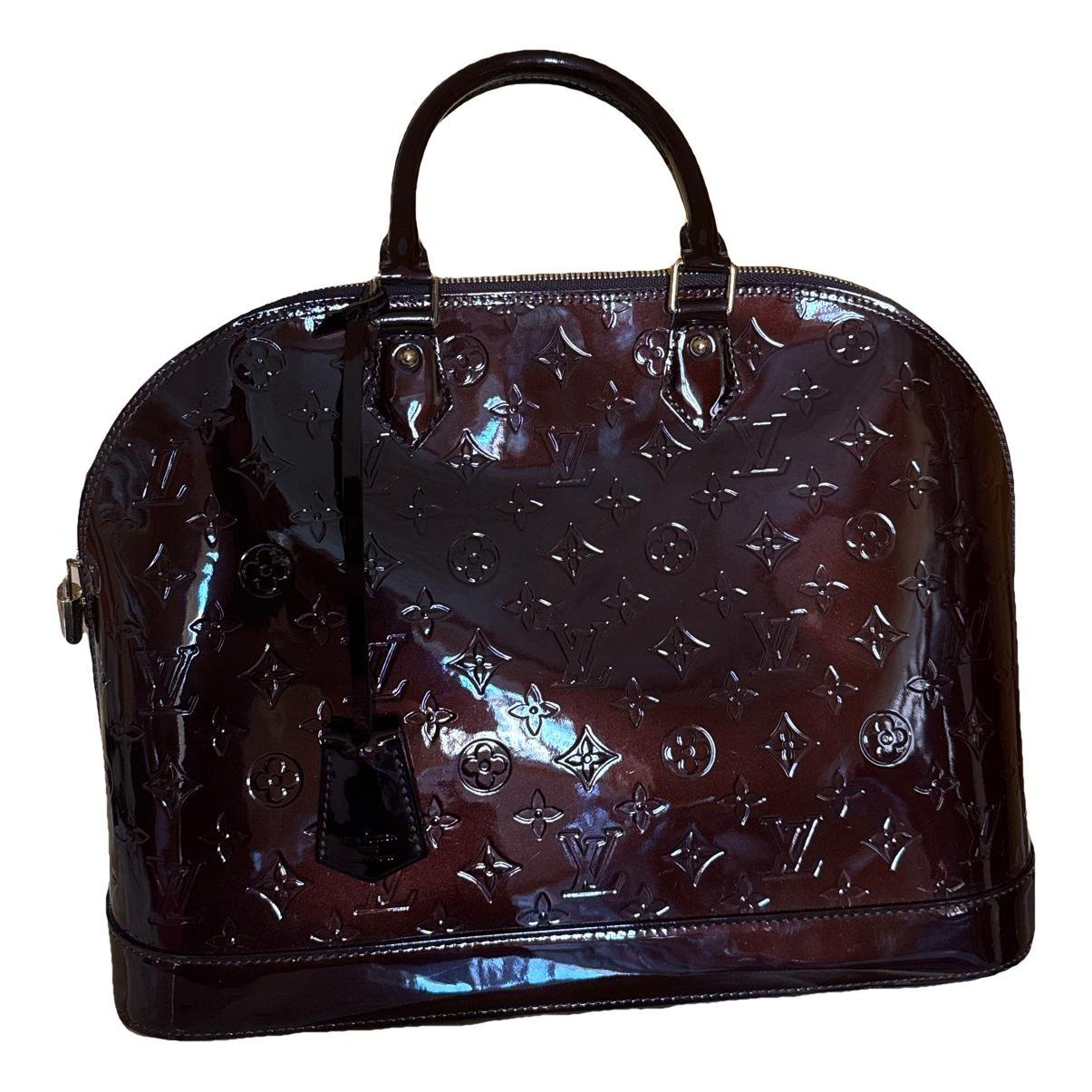 Alma patent leather handbag