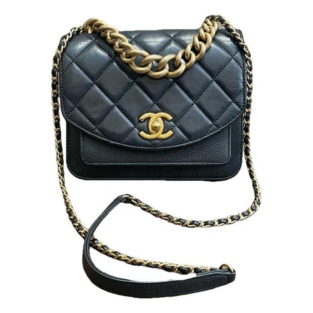 Leather crossbody bag