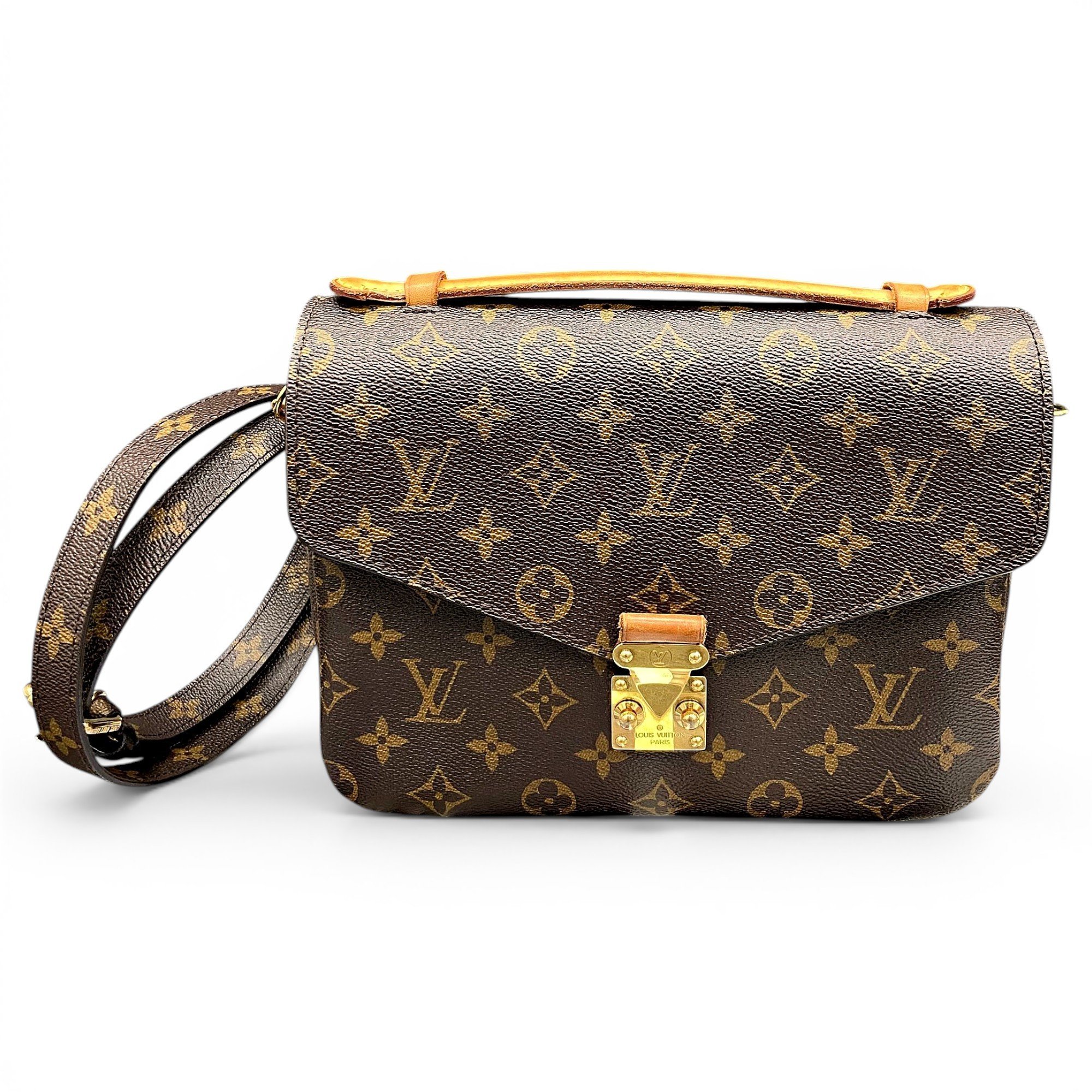 Metis leather handbag