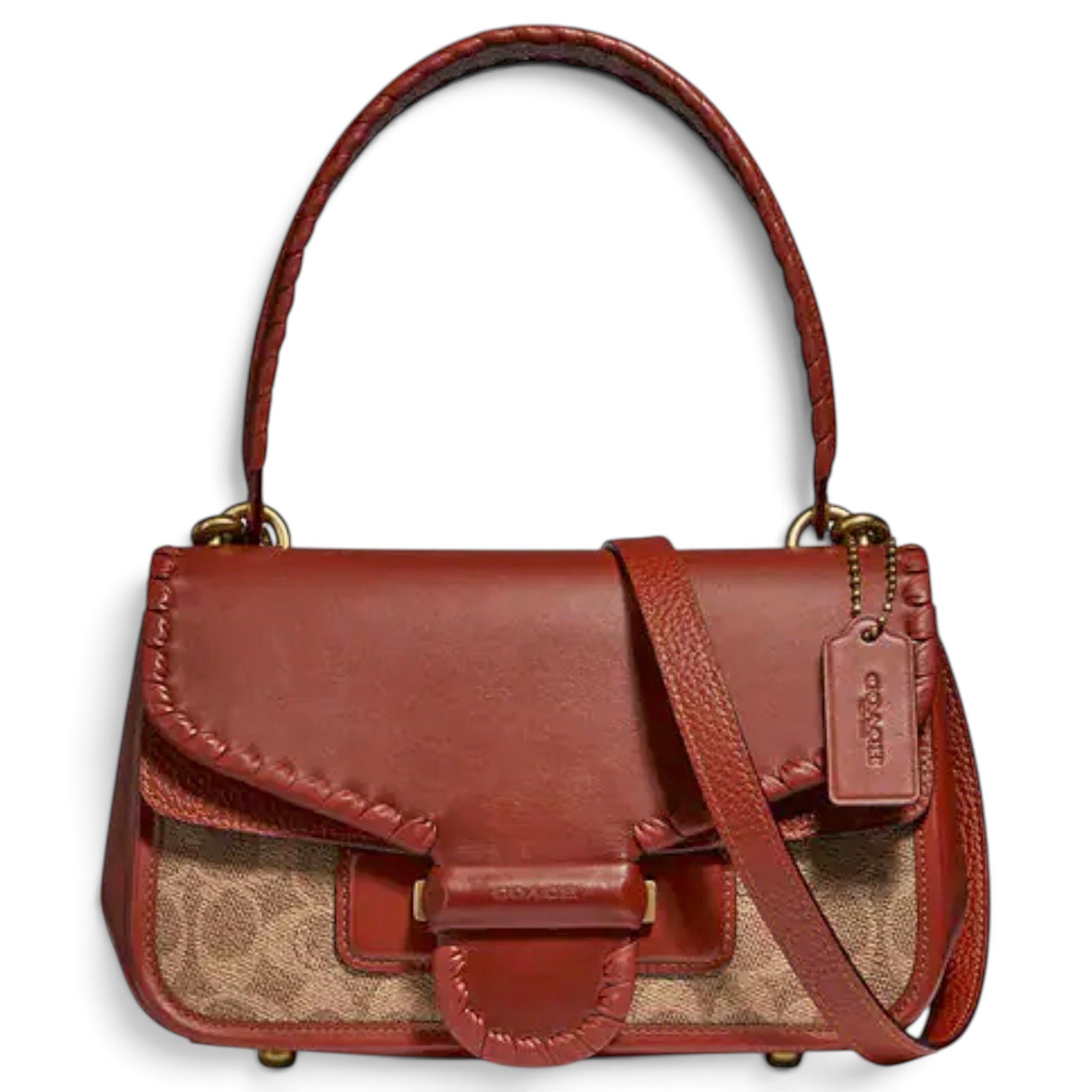 Leather satchel