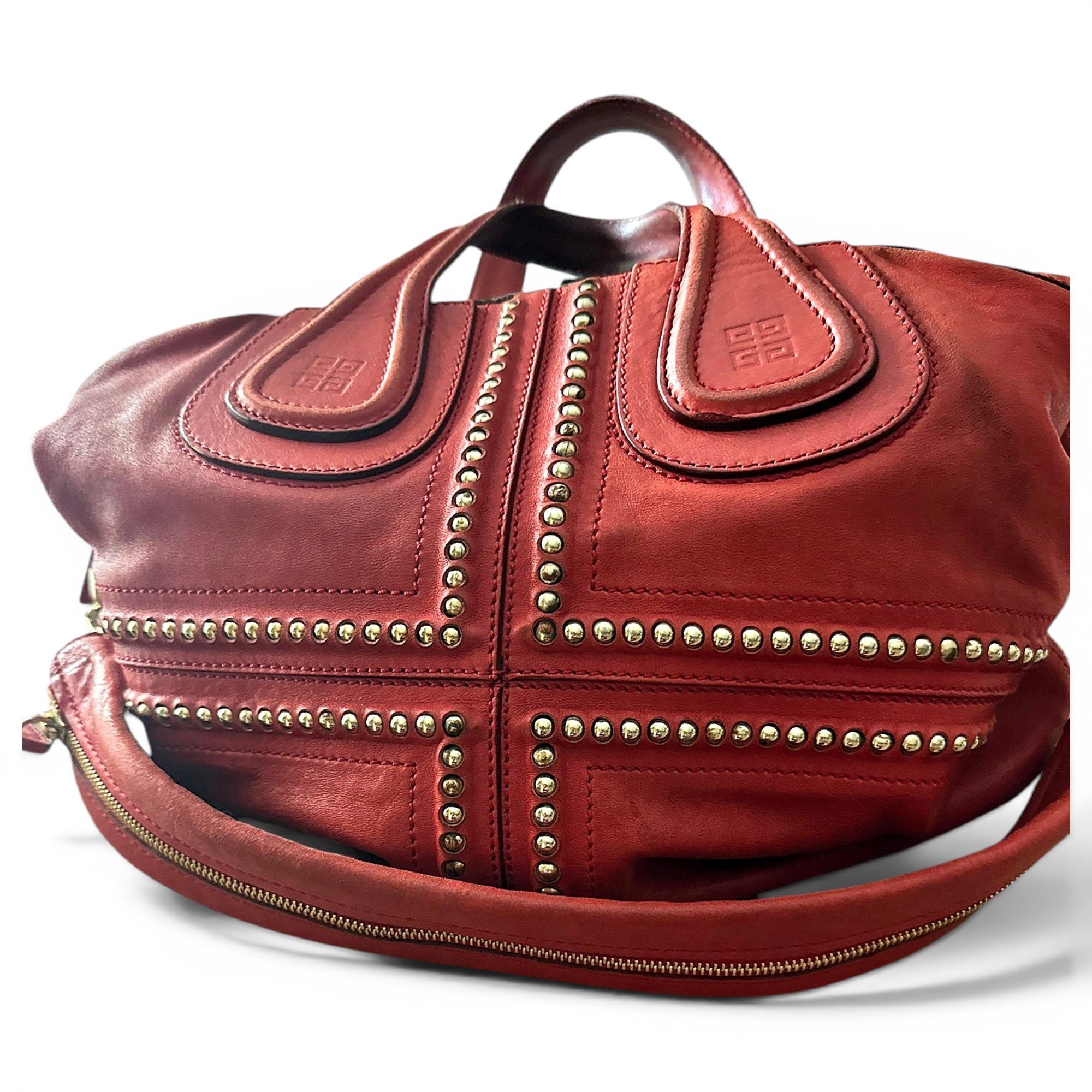 Leather tote