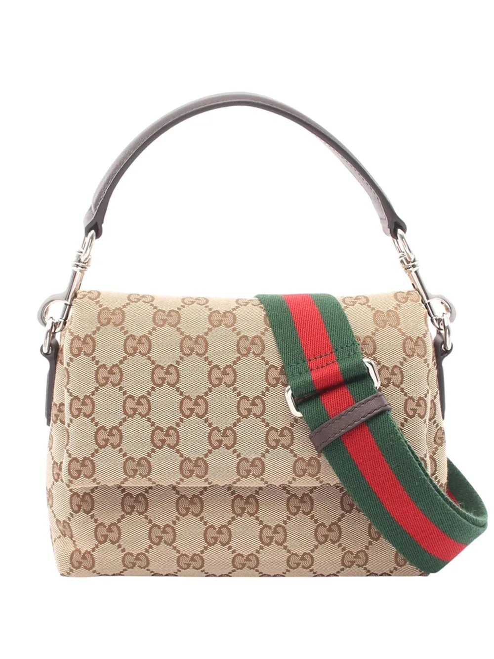 2016-2026 Small GG Canvas Web satchel