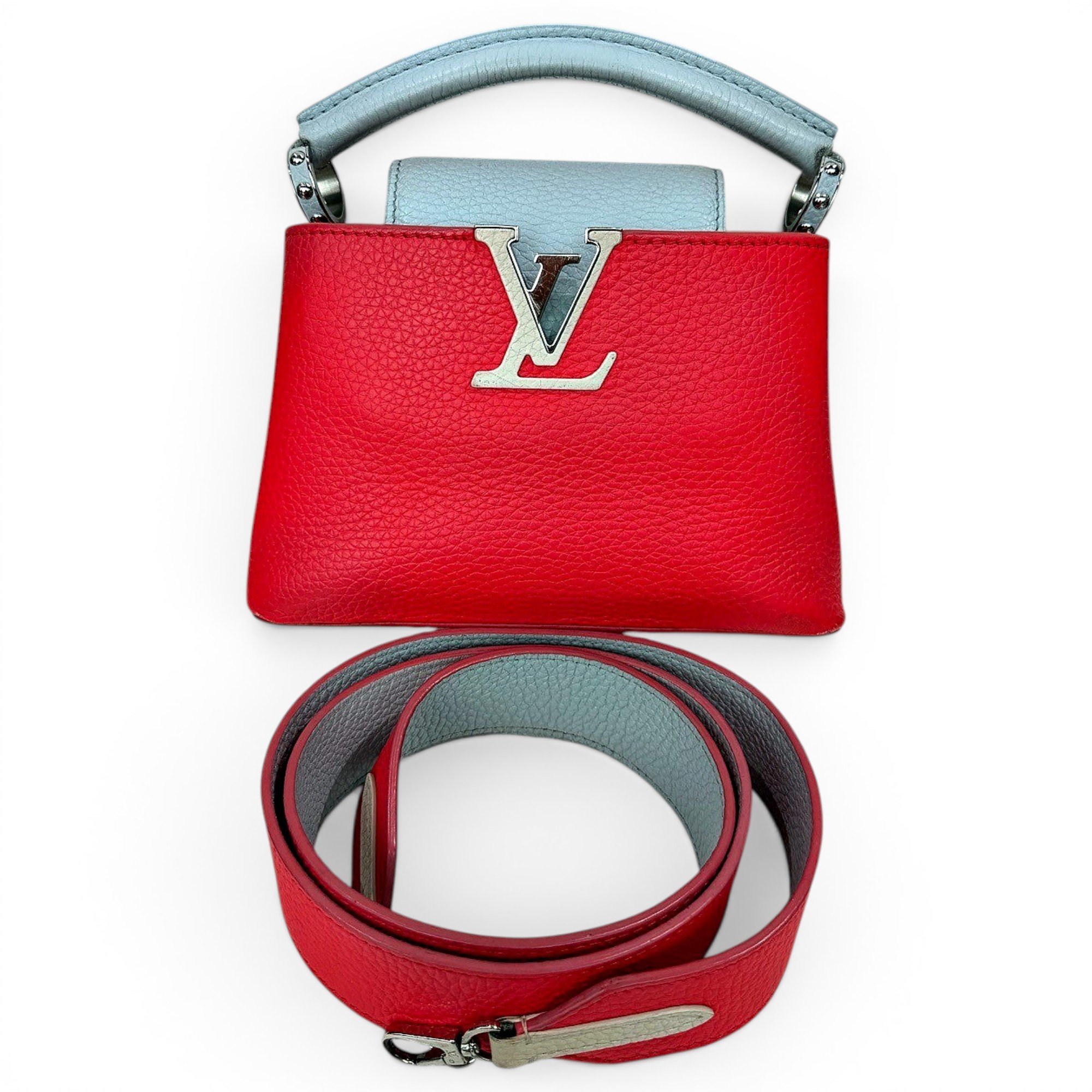 Capucines leather handbag