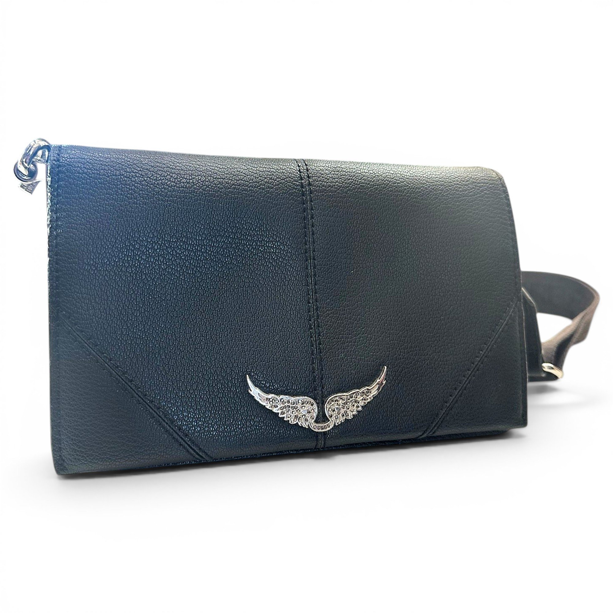 Leather crossbody bag